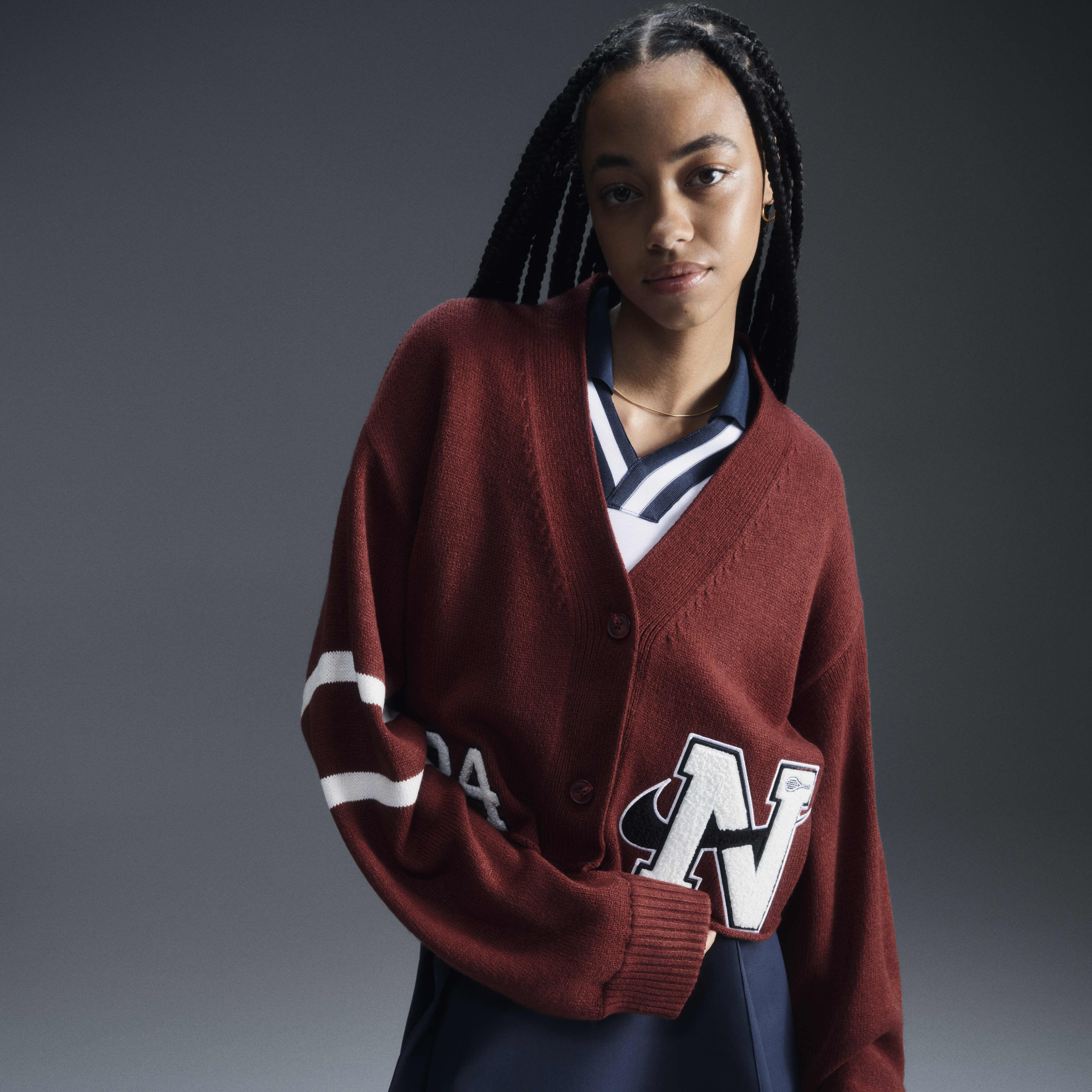 Buy Nike Women by YOON Women's Cardigan - Dark Team Red