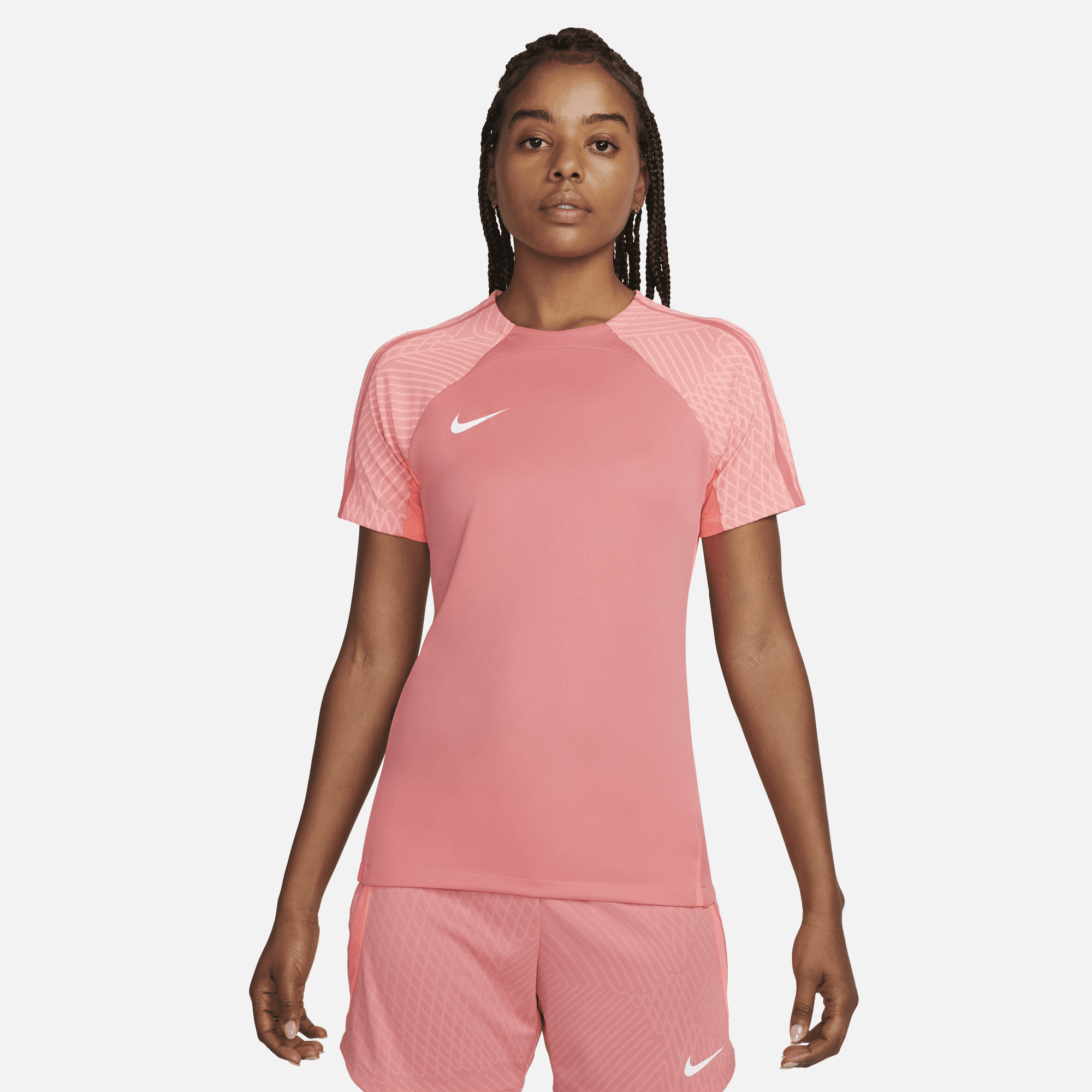 Shop Dri FIT Strike Women s Short Sleeve Top Nike KSA