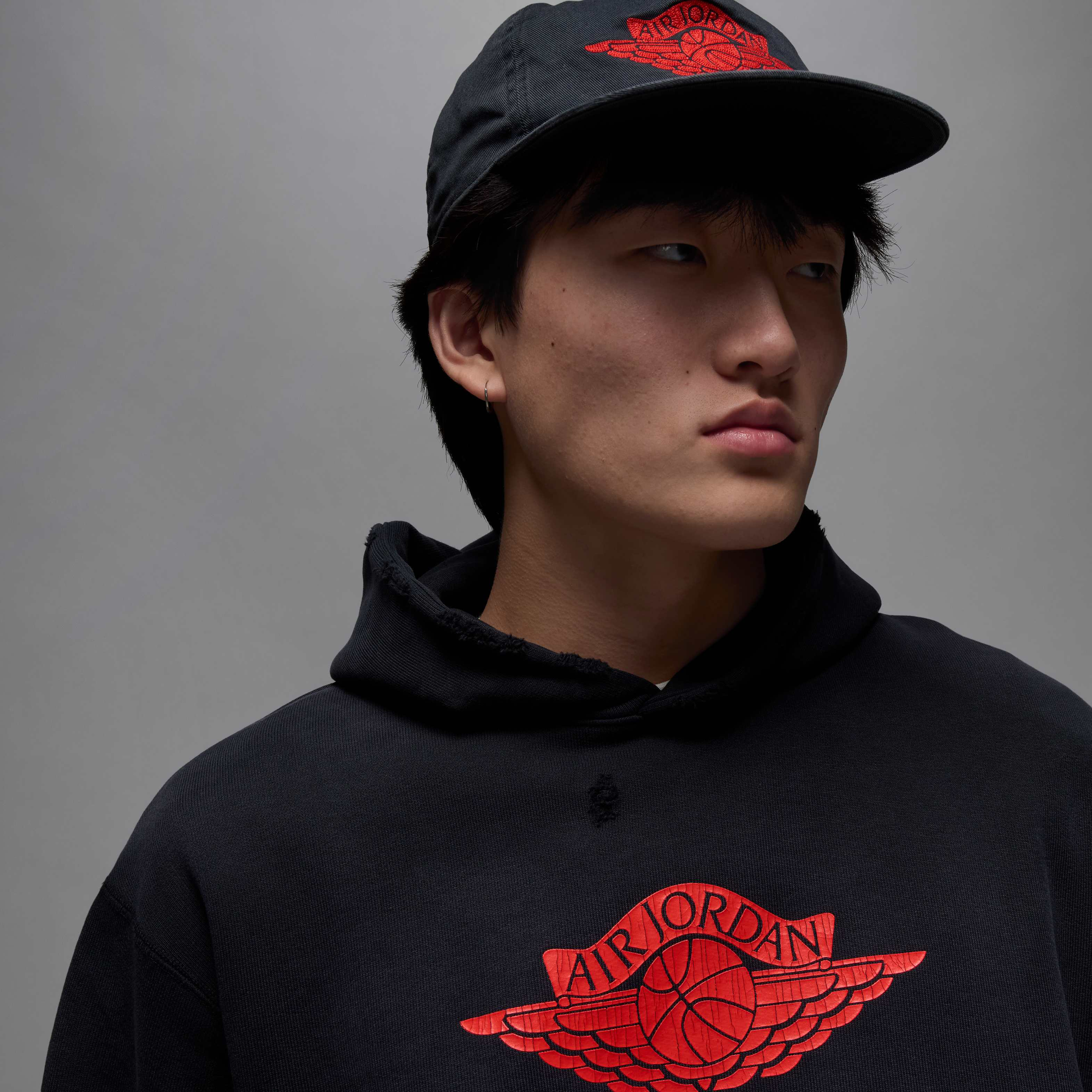 NIKE★JORDAN RARE AIR★Fleece Pullover Hoodie★人気早期完売 Buy Jordan Rare Air Men's Fleece Pullover Hoodie - Black