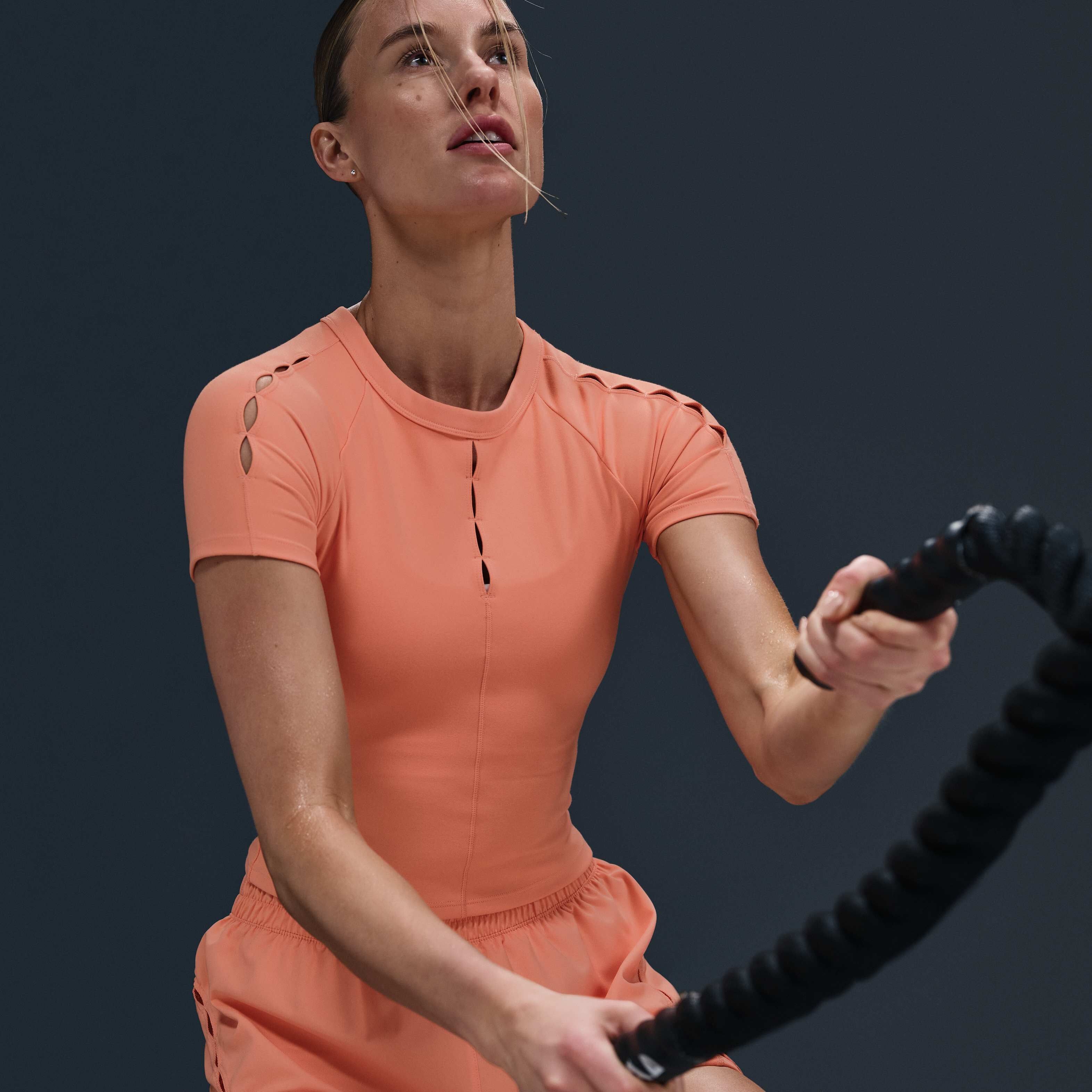 ★ Nike★ One Classic Dry Fit Short Sleeve Top W Apricot Ag Nike One Classic Women's Dri-FIT Short-Sleeve Top. Nike AU