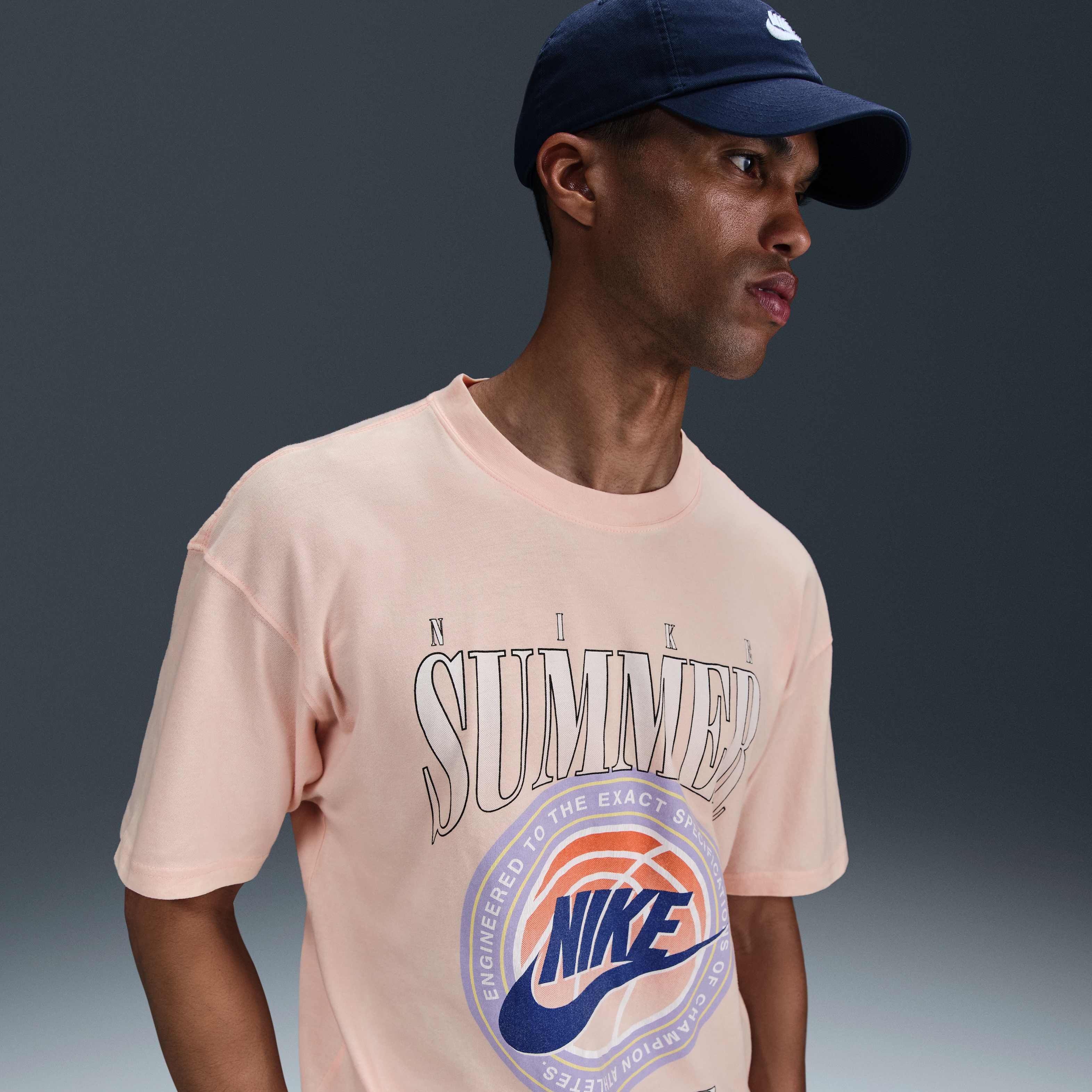 専門店では Buy Coral Washed - T-Shirt Basketball Max90 Men's Nike 武具