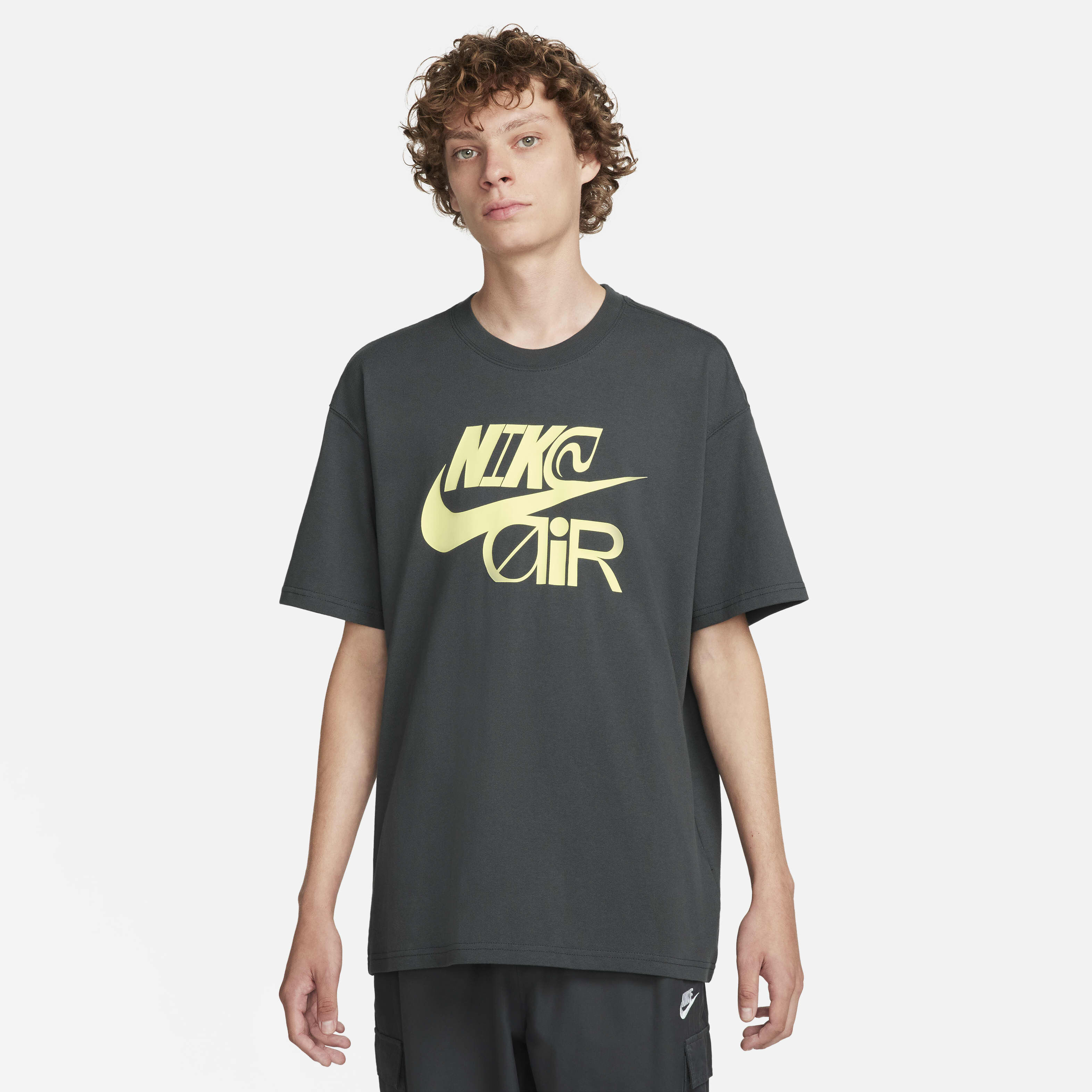 【Nike】 Nike Sportswear Max 90 T-shirt‐CHARCOAL Nike Sportswear Max90 T-Shirt – Midway Sports