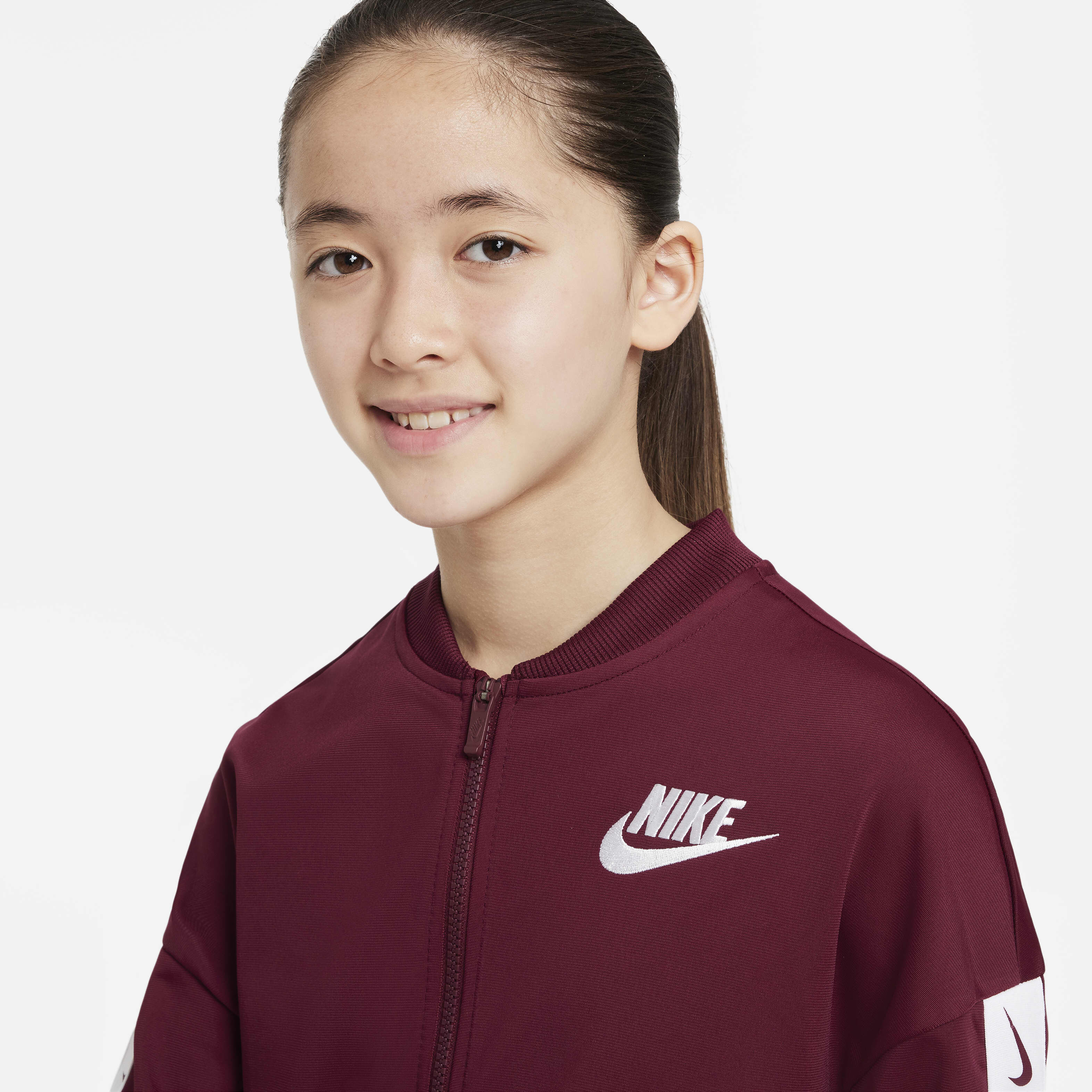 貴子 Buy Nike Sportswear Older Kids' Tracksuit - Dark Beetroot