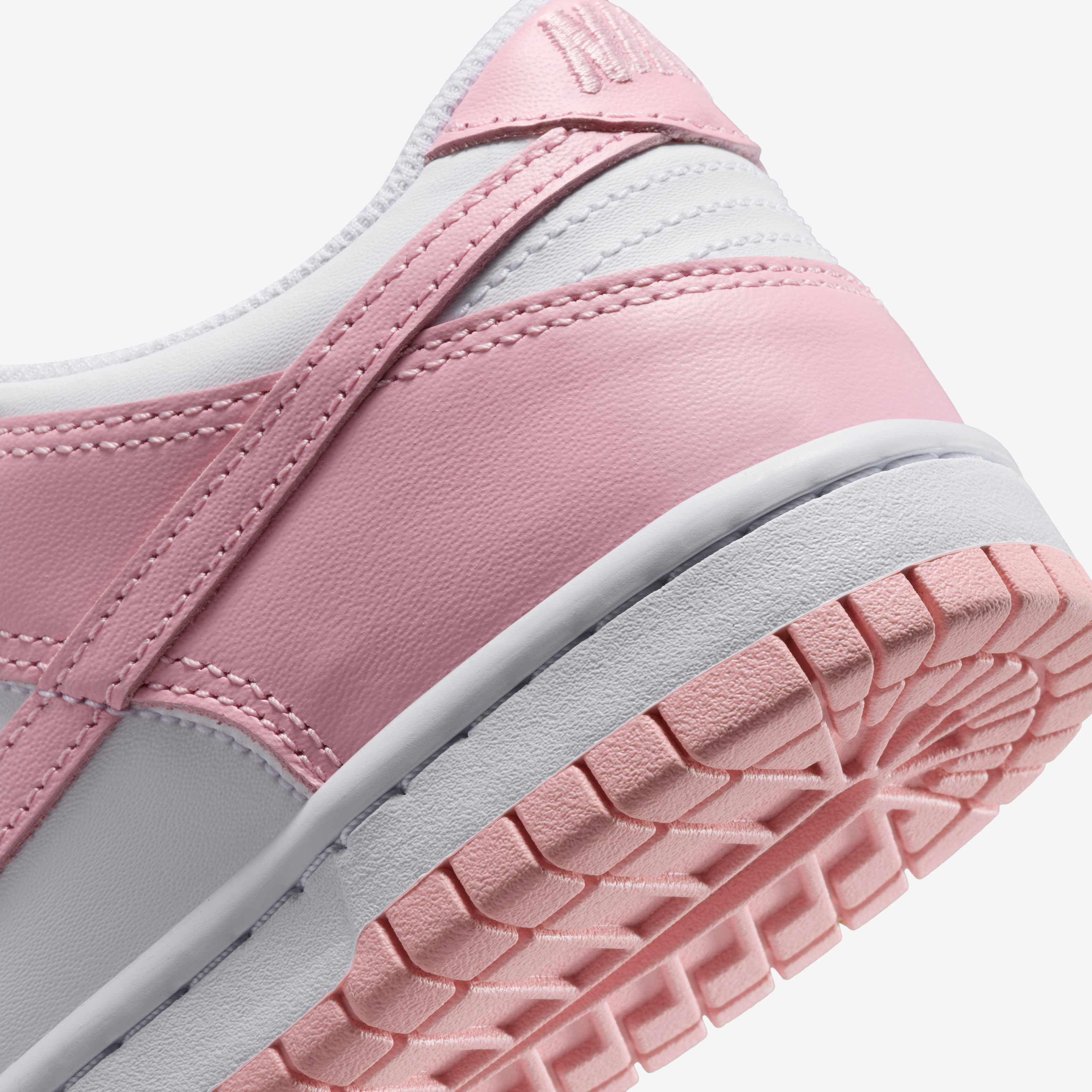 Buy Nike Dunk Low Older Kids' Shoes - White/White/White