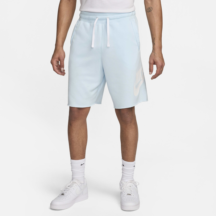 Buy Nike Club Alumni Men's French Terry Shorts Glacier Blue