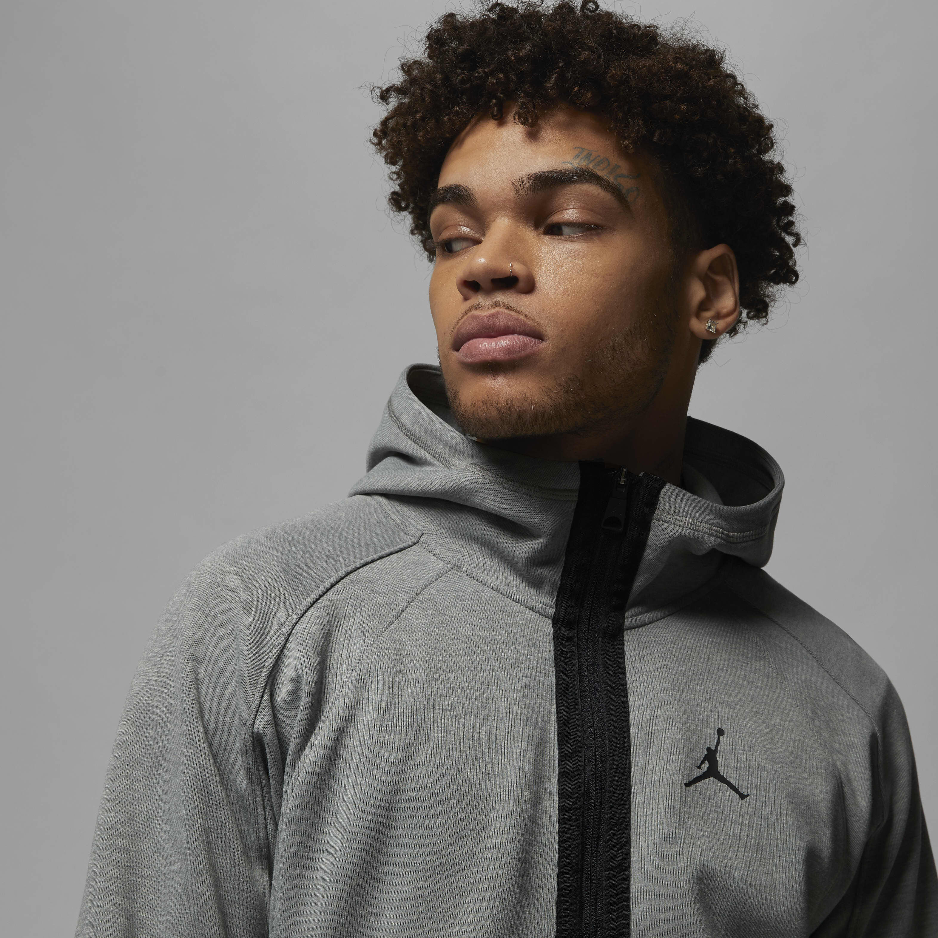 ☆送料無料☆ NIKE JORDAN Dri-FIT Sport ☆ Air Jordan Dri-FIT Sport Air Fleece Full-Zip Hoodie 'Black