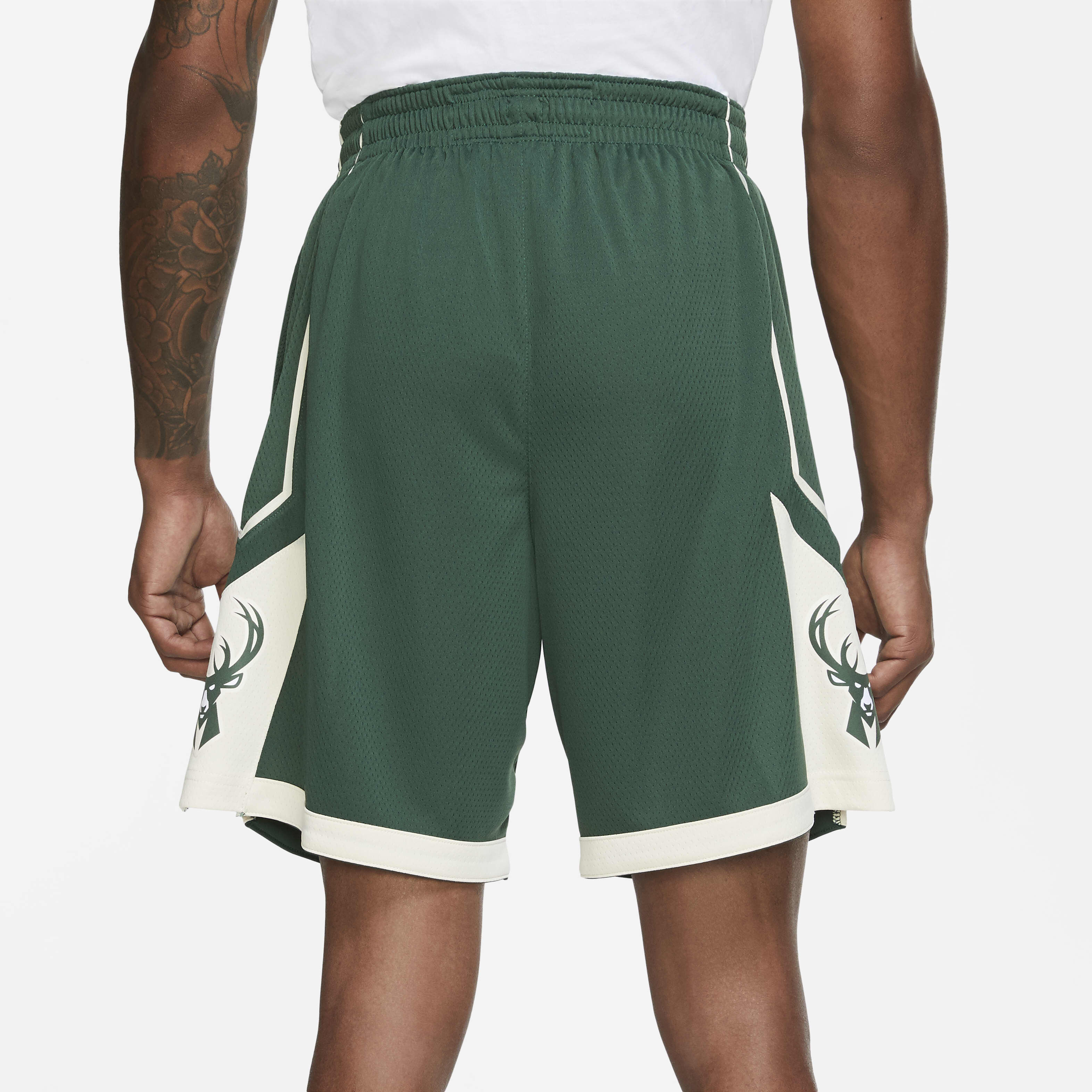 Buy Milwaukee Bucks Icon Edition Men s Nike NBA Swingman Shorts Nike Saudi Official