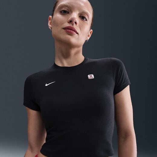 أجدد قمصان بطبعات للنساء-نايكي, Nike Sportswear Shox, تيشيرت ضيق للنساء
