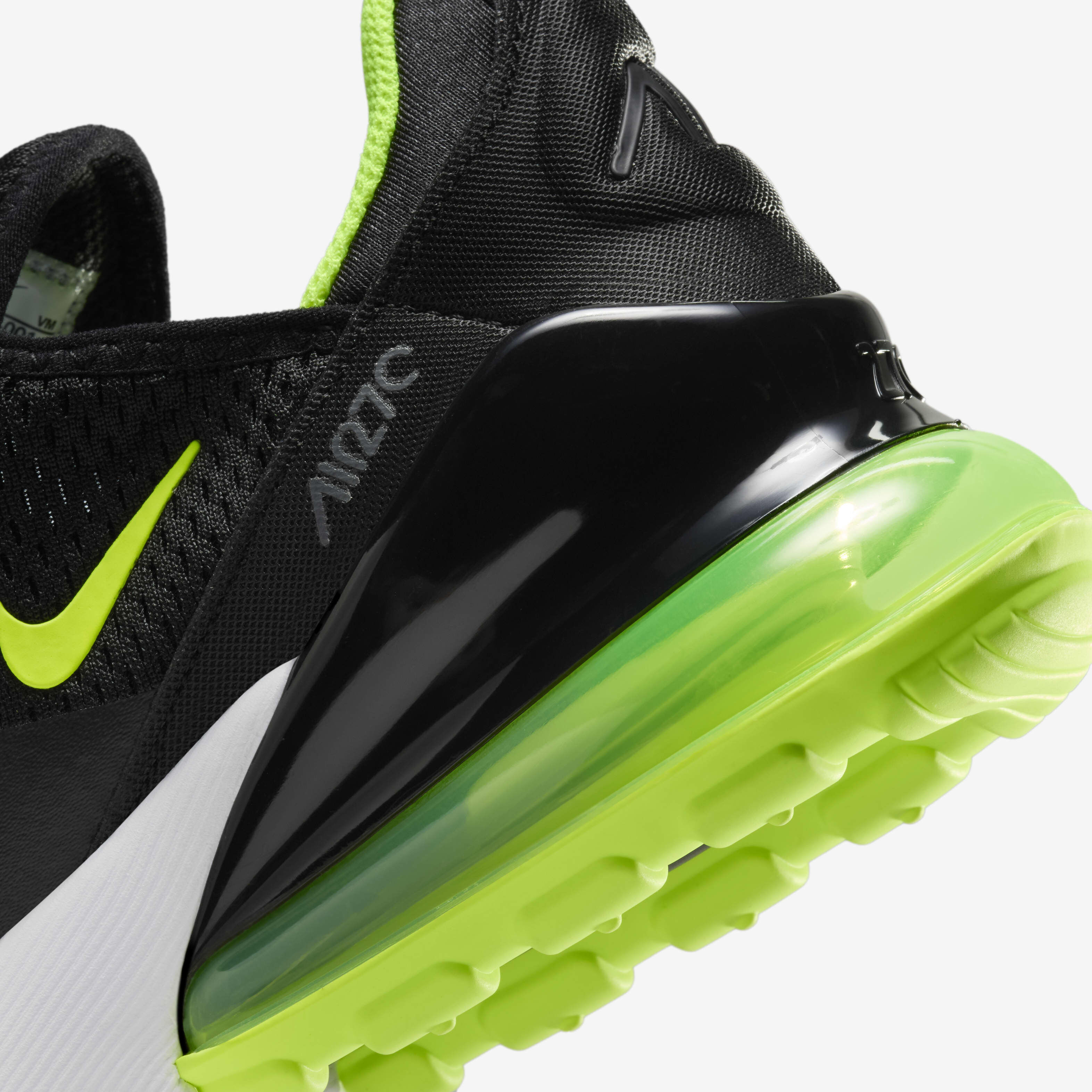 Lime green 270 air max top
