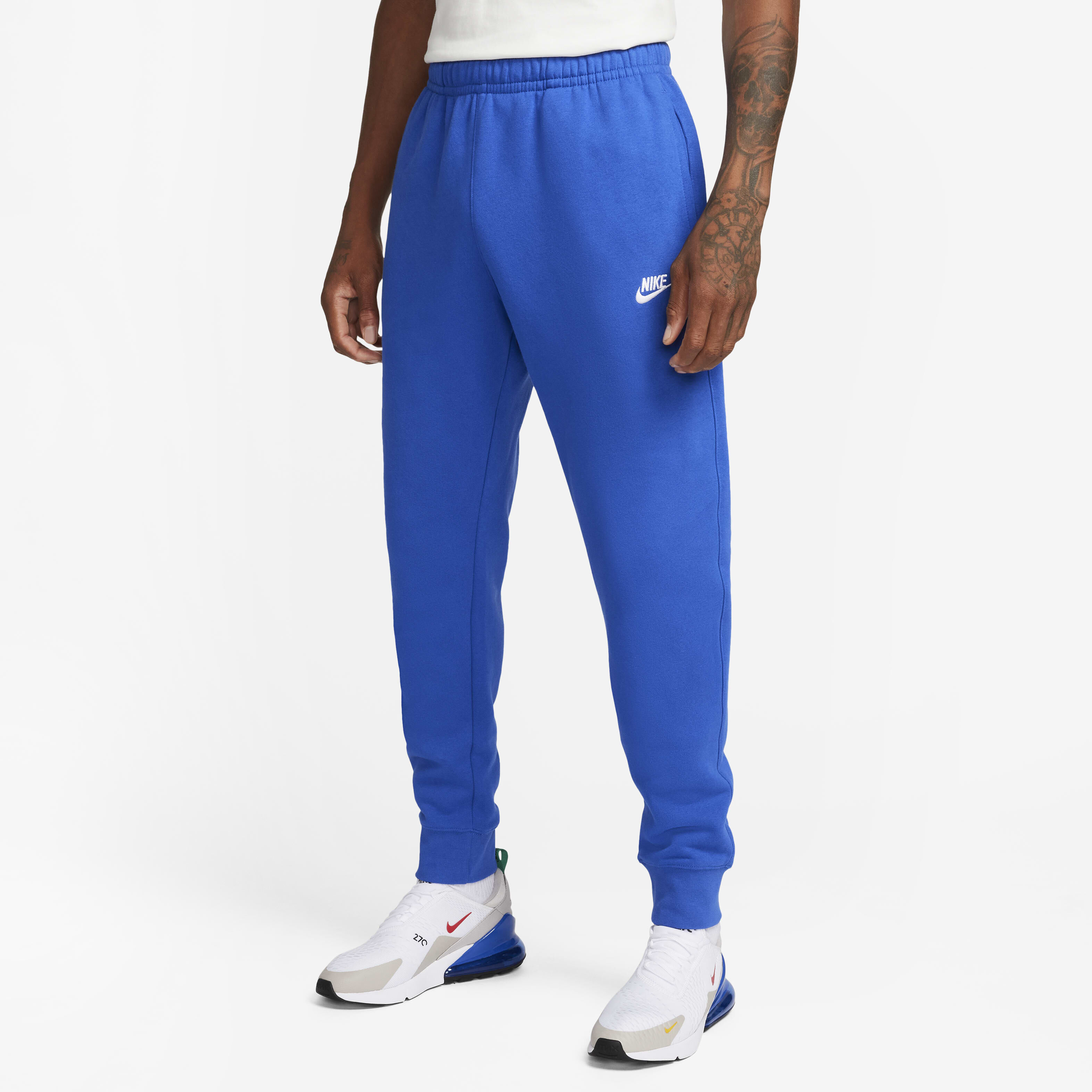 Nike colour block fleece joggers 2025