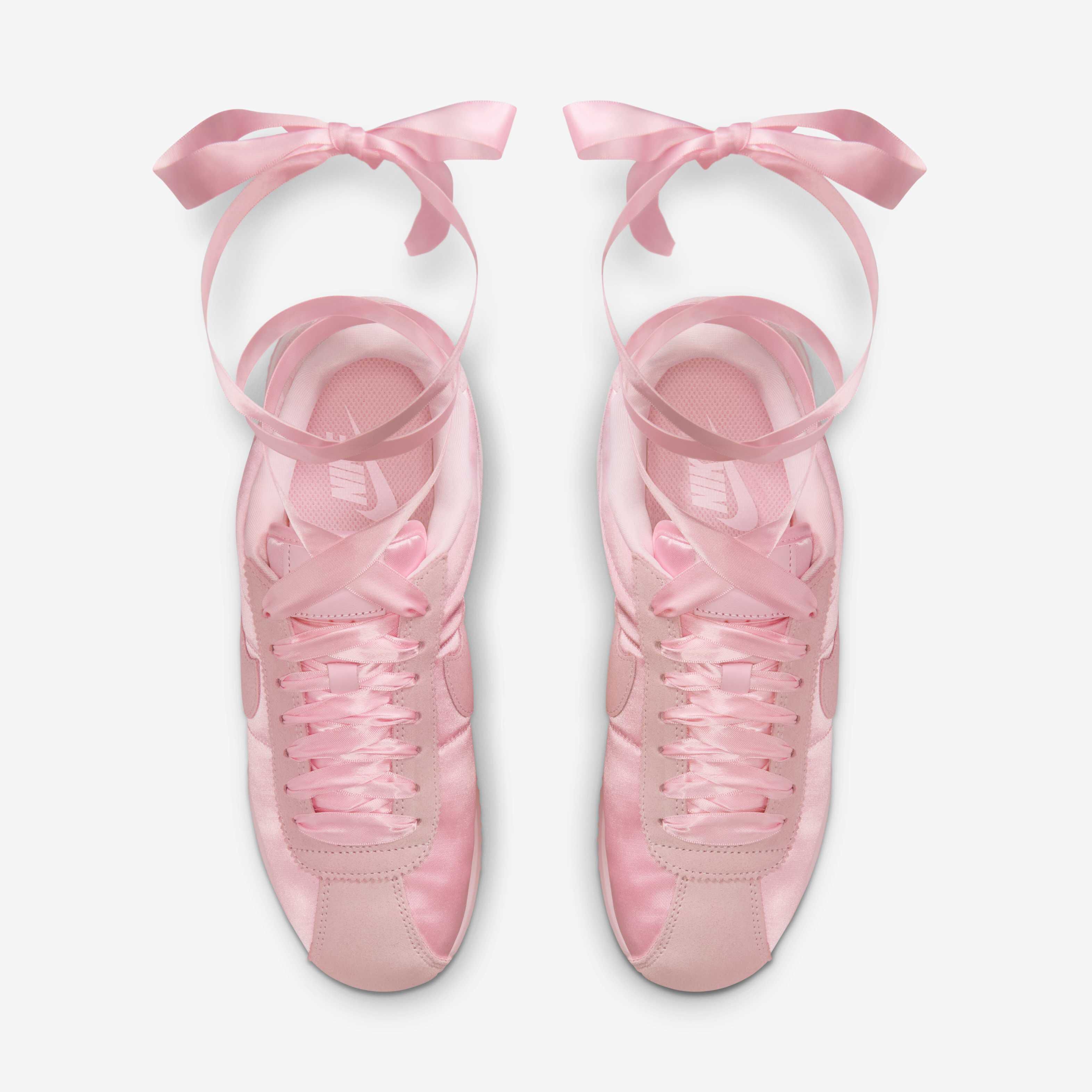◆Nike◆ Cortez Textile W Medium Soft Pink Pink Ice FV542060 Nike WMNS Cortez Textile 