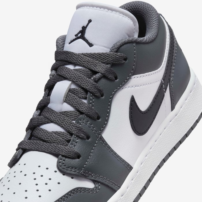 Buy Air Jordan Low Older Kids' Shoes White/Iron Grey/Black