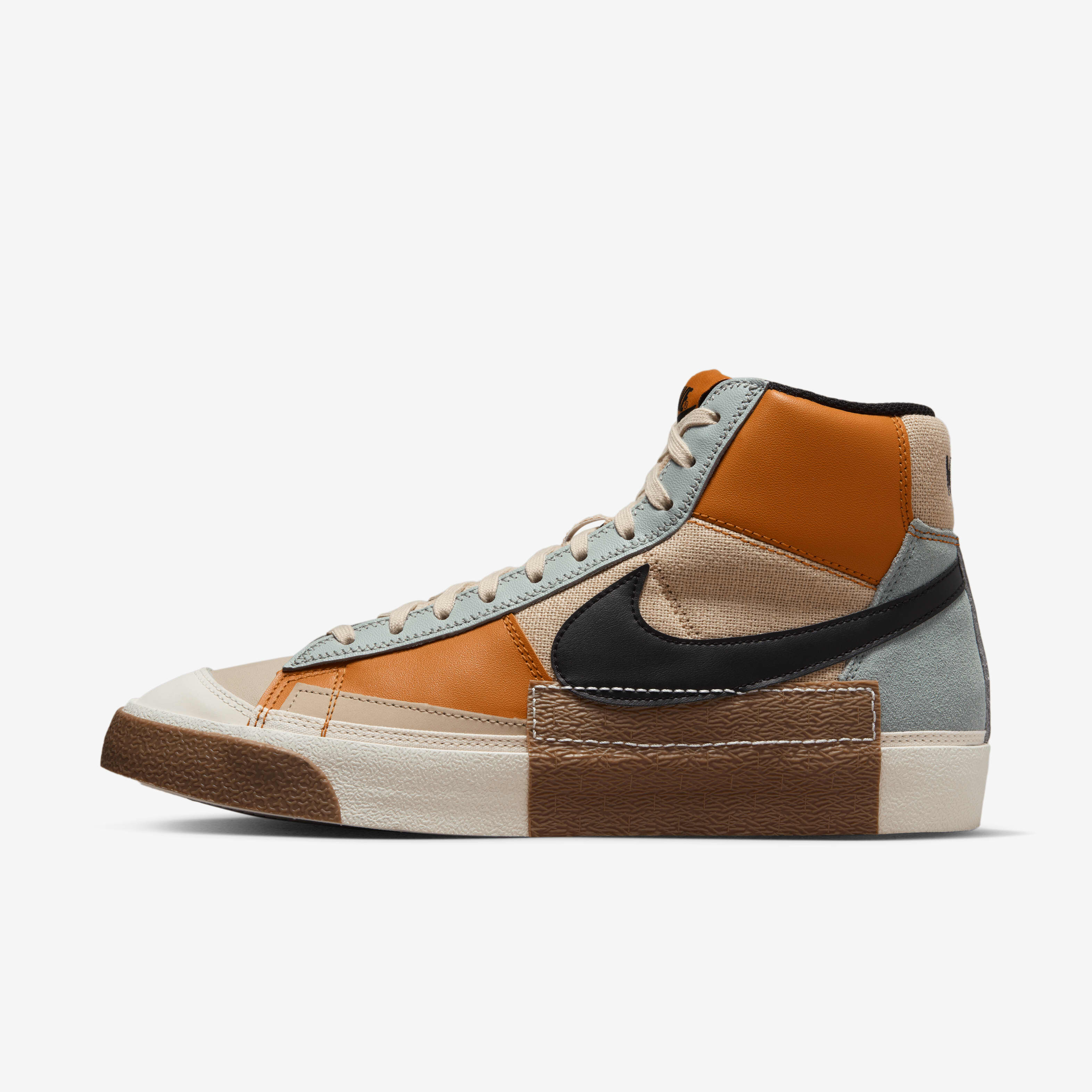 Buy Nike Blazer Mid Pro Club Men s Shoes Grain Light Pumice Monarch Black Nike Saudi Official