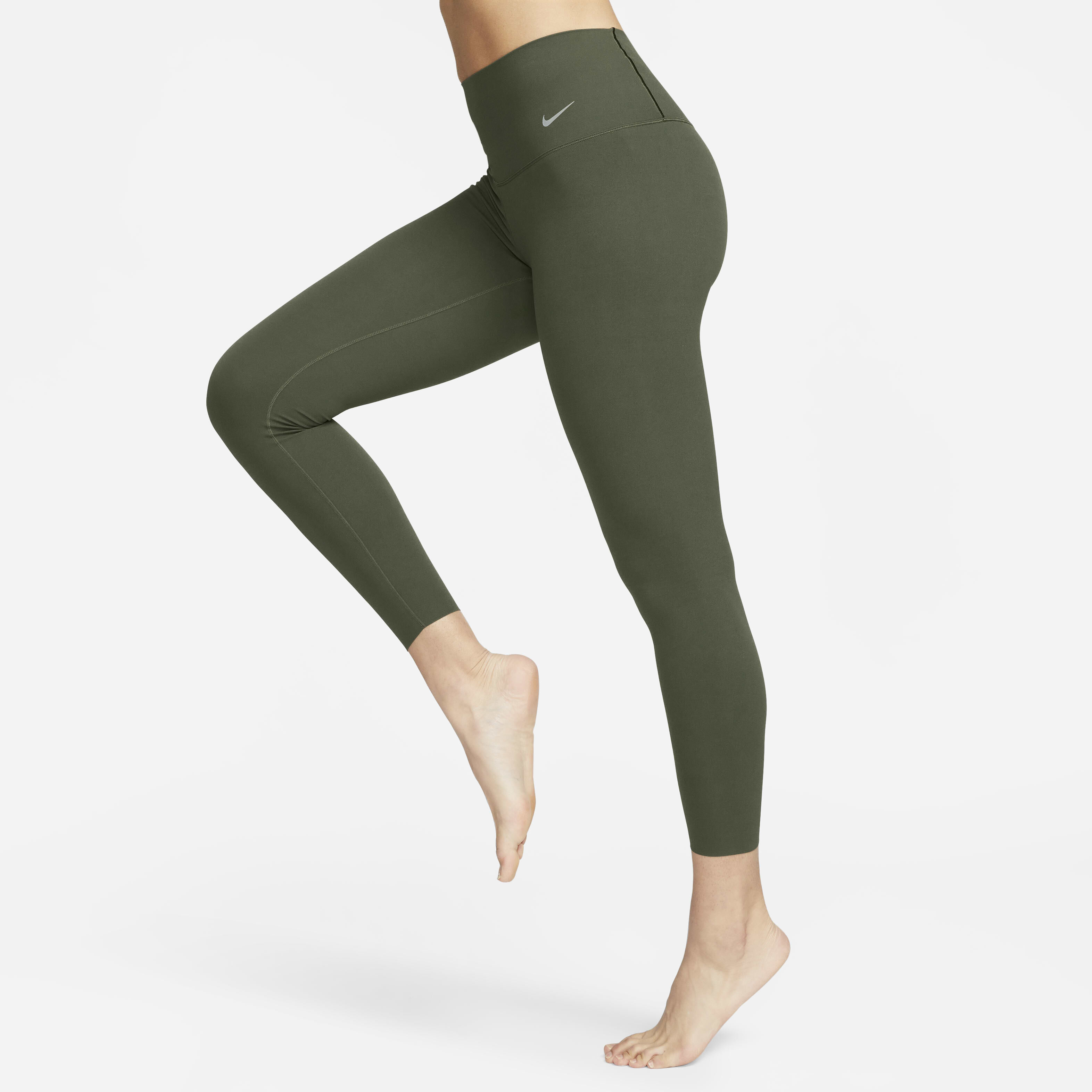 Nike olive green tights best sale