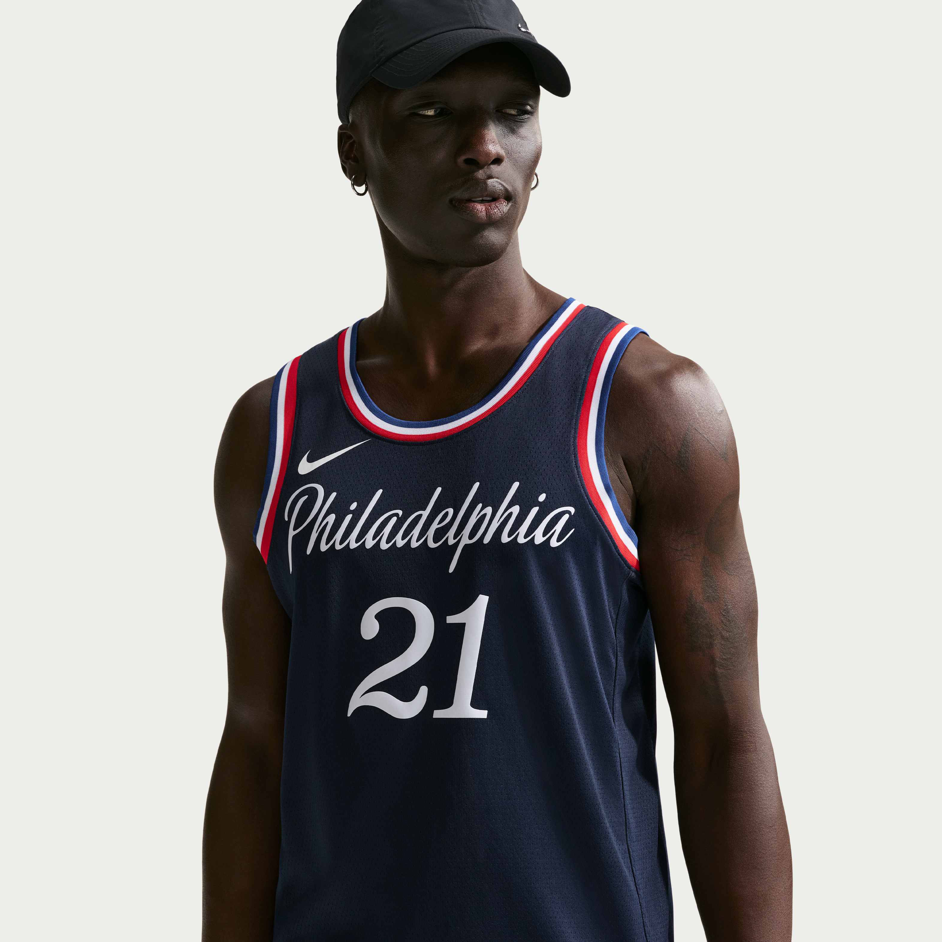 Joel Embiid Philadelphia 76ers City Edition image number 2