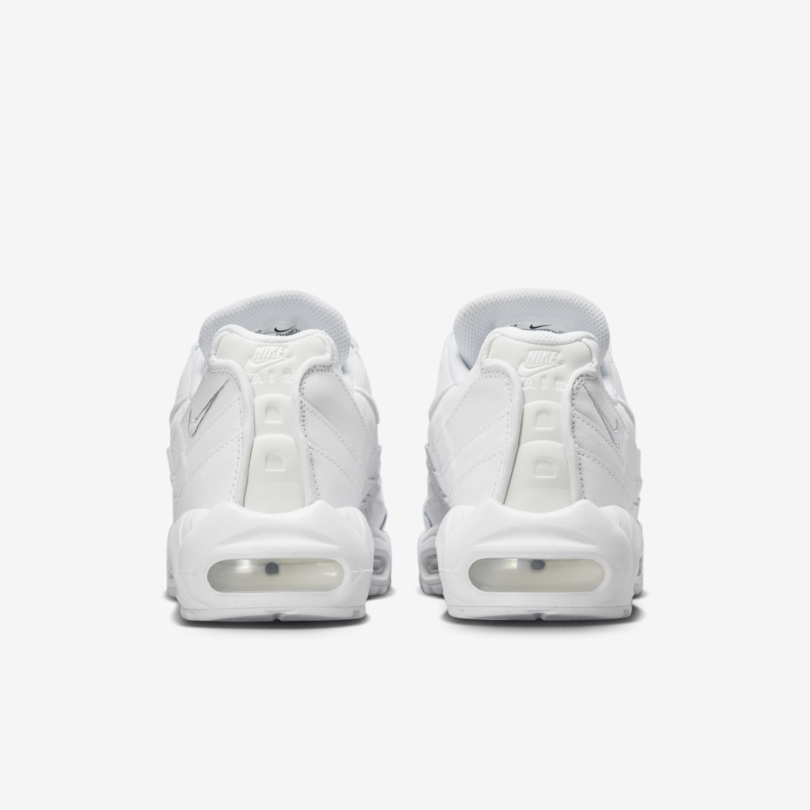 Nike air max 95 white sale mens cheap