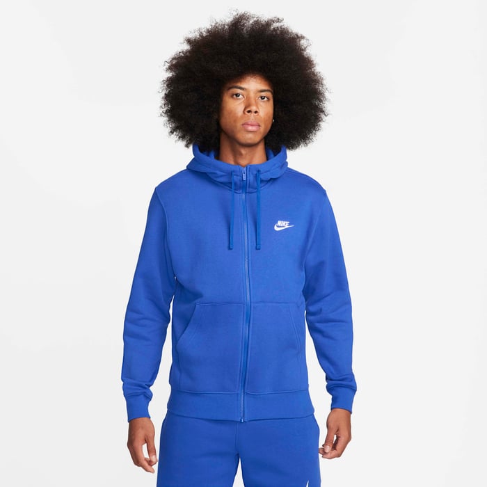 Buy Nike Sportswear Club Fleece Men's Full-Zip Hoodie Game Royal