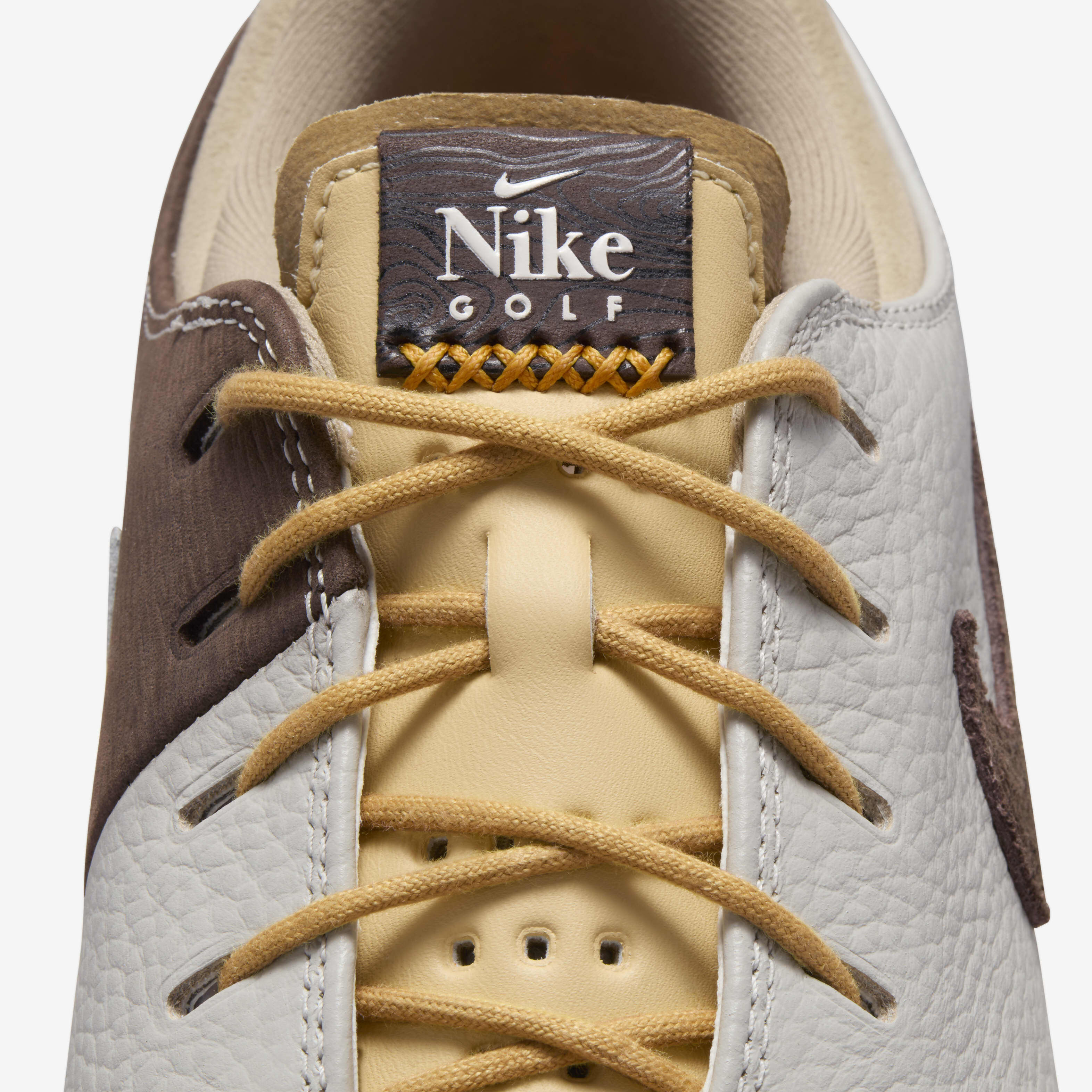 Nike gold golf shoes online
