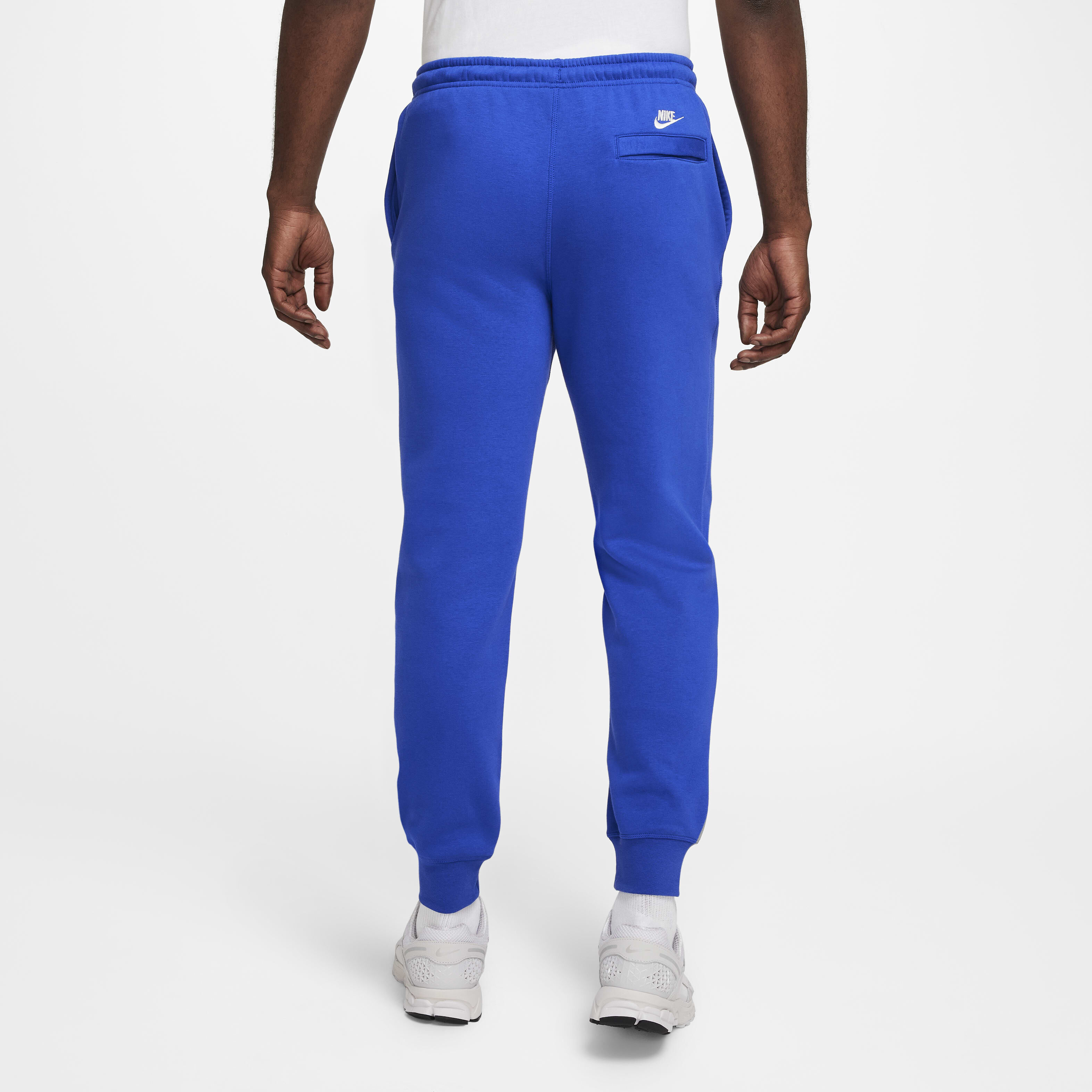 Nike blue joggers sales