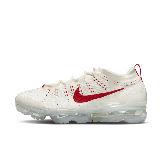 Nike air vapormax white and red best sale
