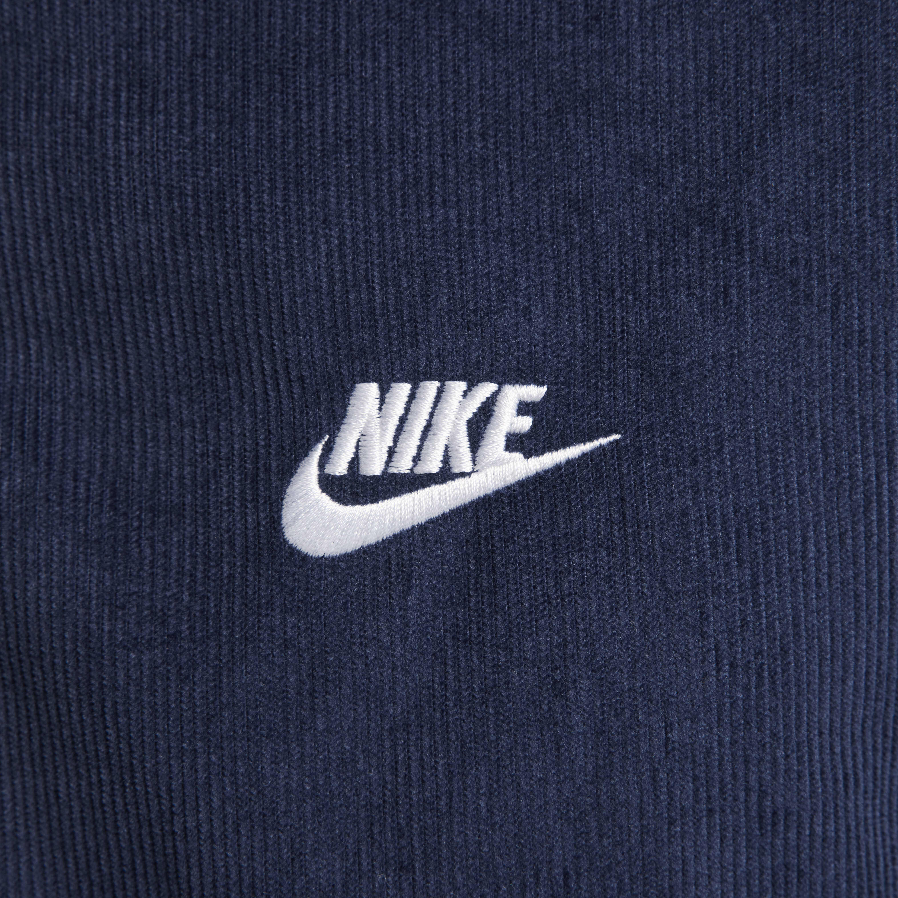nike corduroy sweatshirt