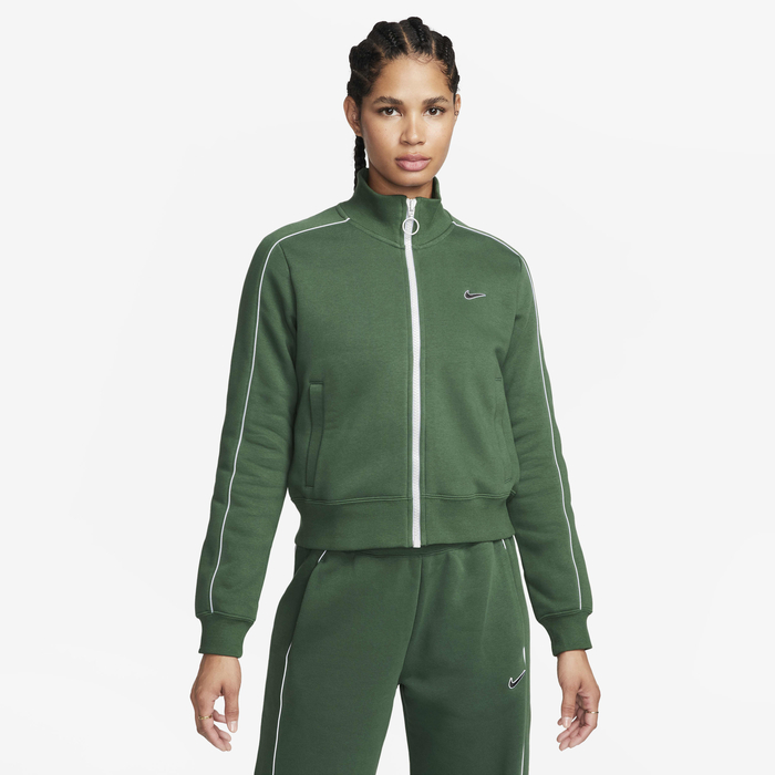 Buy Nike Sportswear Women's Fleece Tracksuit Top Fir/Fir/White