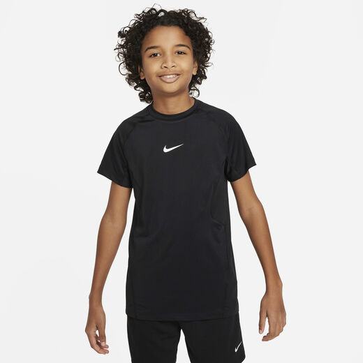 T-Shirts & Tops-Nike, Nike Pro, Older Kids' (Boys') Dri-FIT Short-Sleeve Top