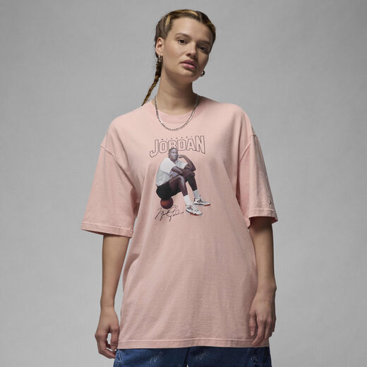 T-Shirts & Tops-Jordan, Jordan, Women's Oversized Graphic T-Shirt