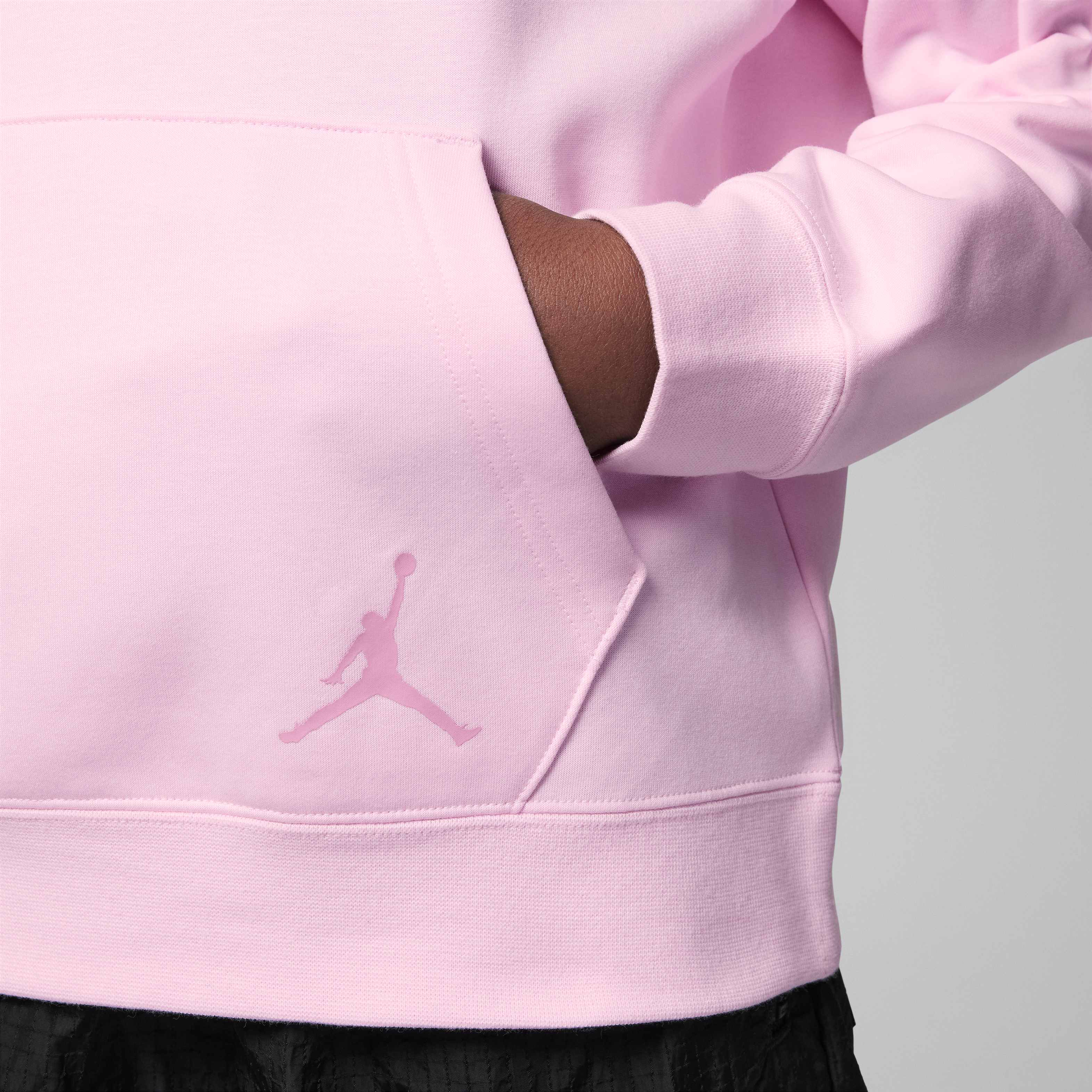 Jordan Soft Touch Mixed Pullover Hoodie image number 3