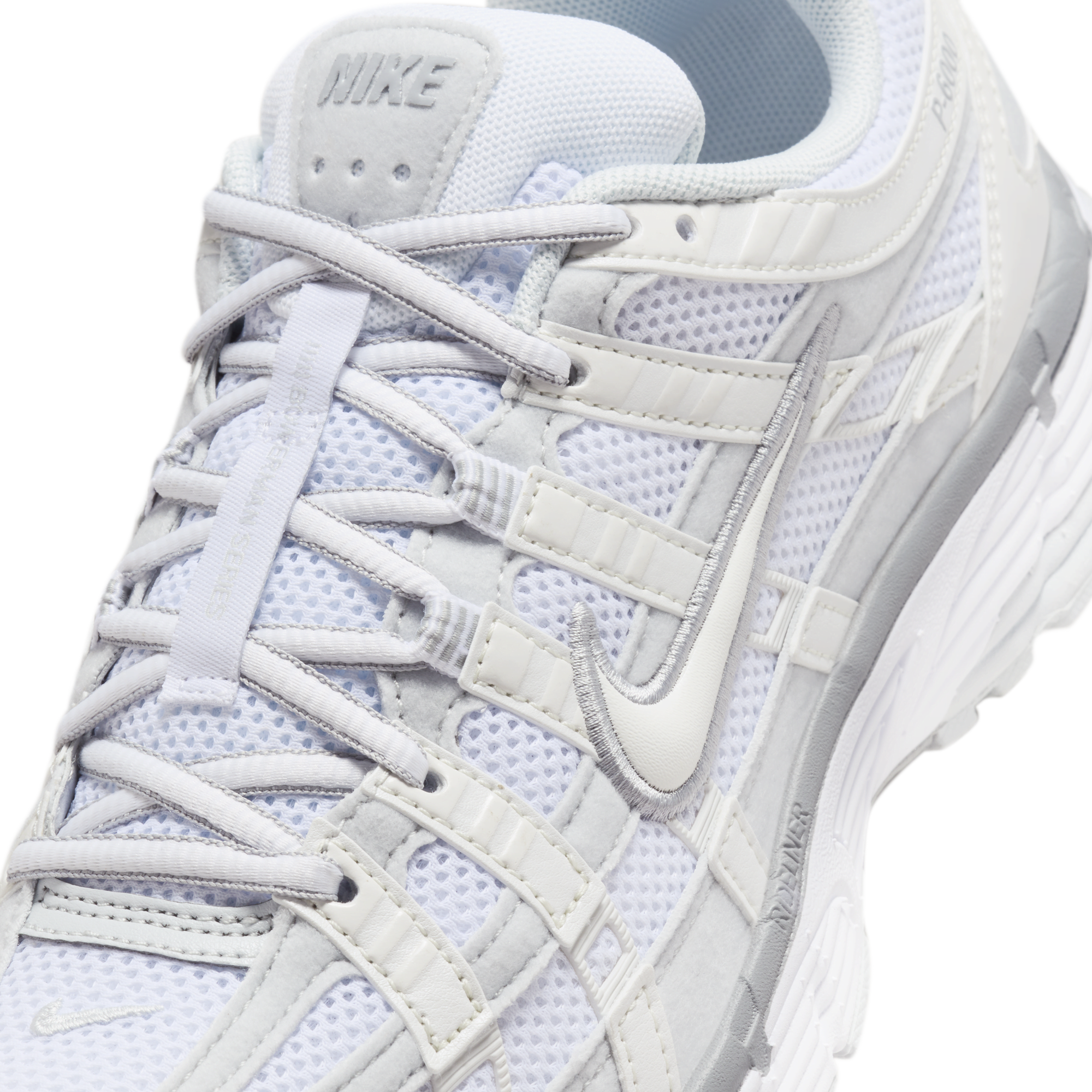 Nike p 6000 clearance triple white