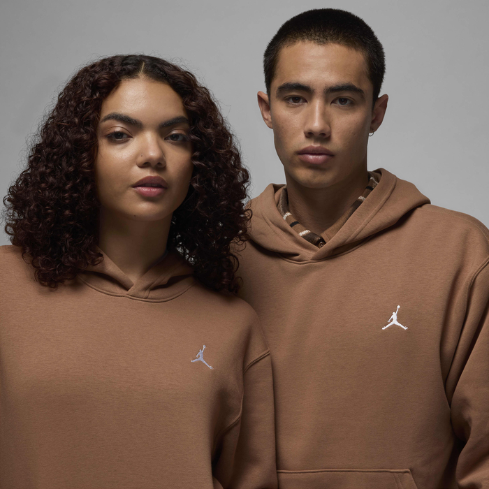 Jordan Robe Buy Jordan Brooklyn Fleece Men's Pullover Hoodie - Archaeo Brown/White ...