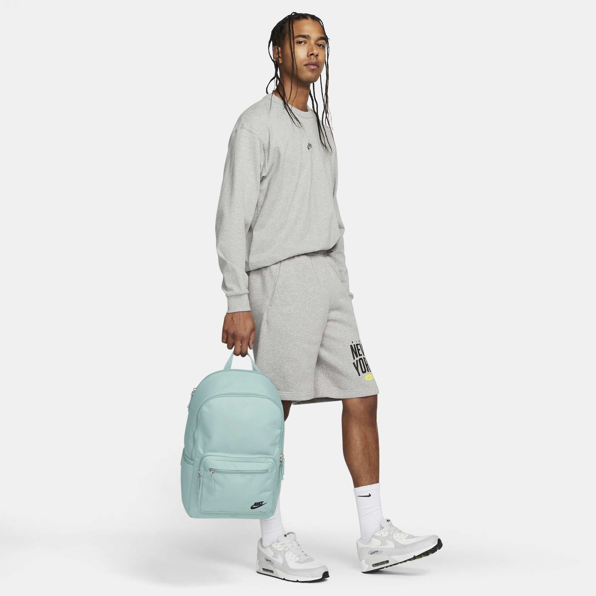 Nike sportswear heritage graphic backpack sale