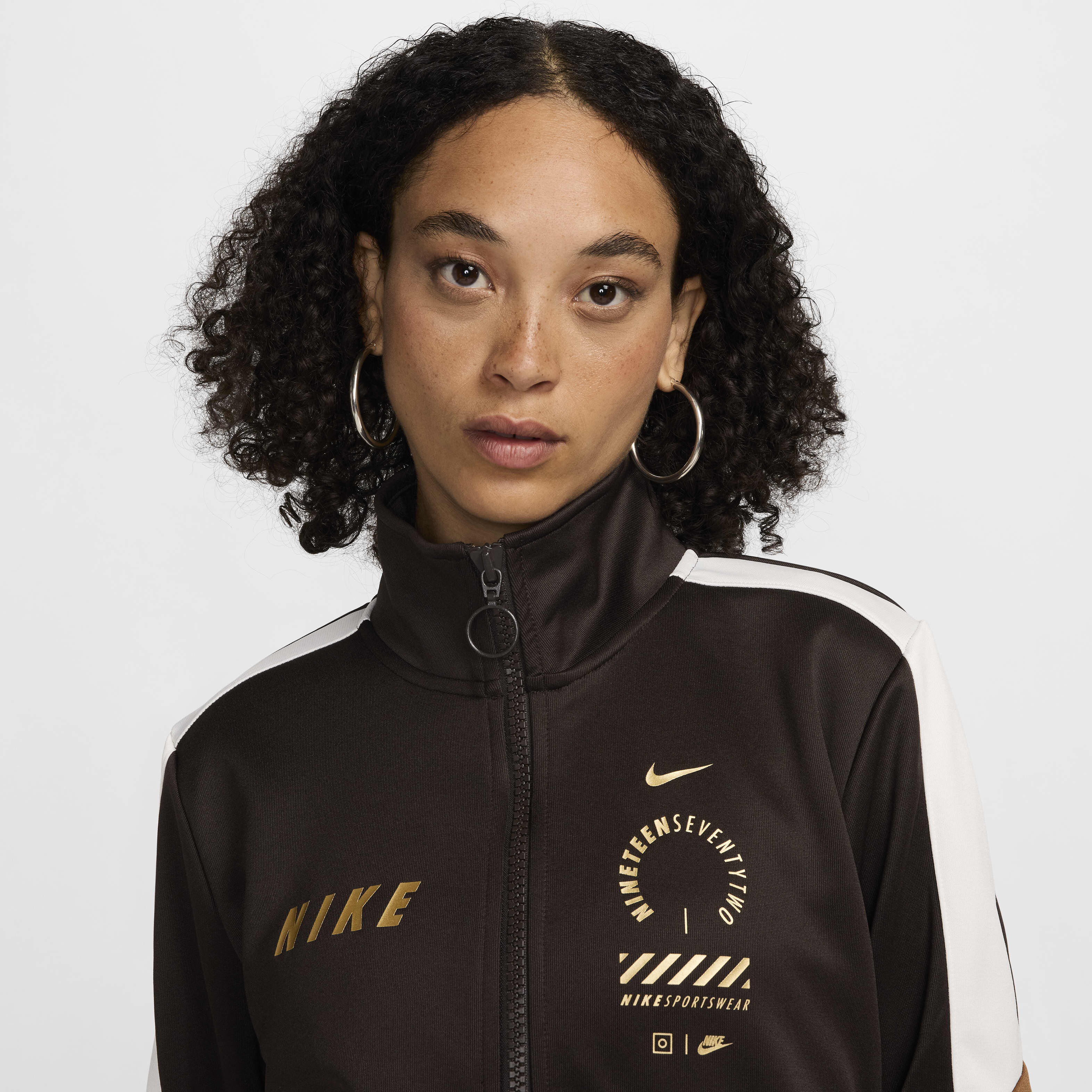 Nike tracksuit top womens top