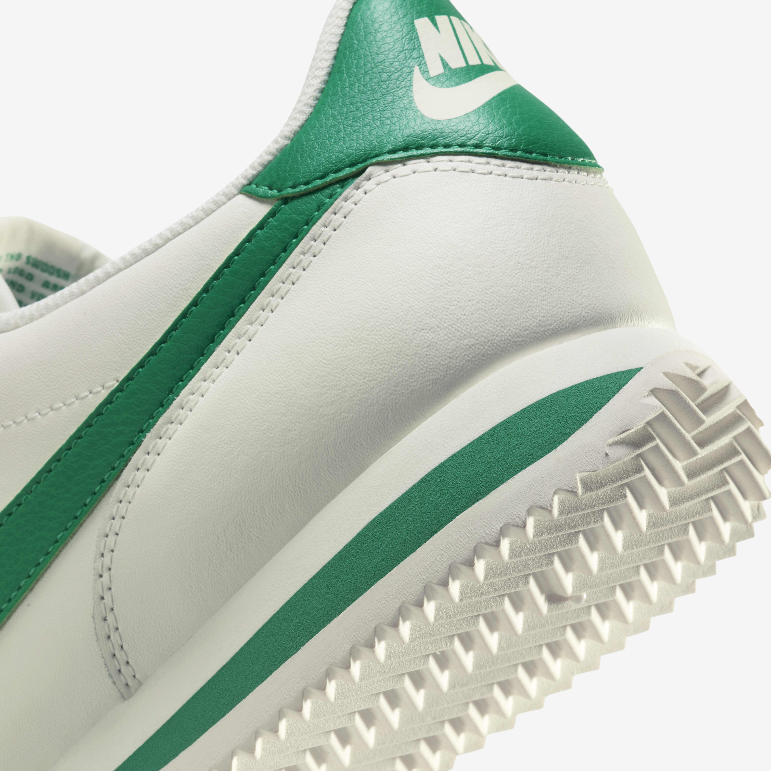 Buy Nike Cortez Leather Men s Shoes Sail Stadium Green Nike Saudi Official