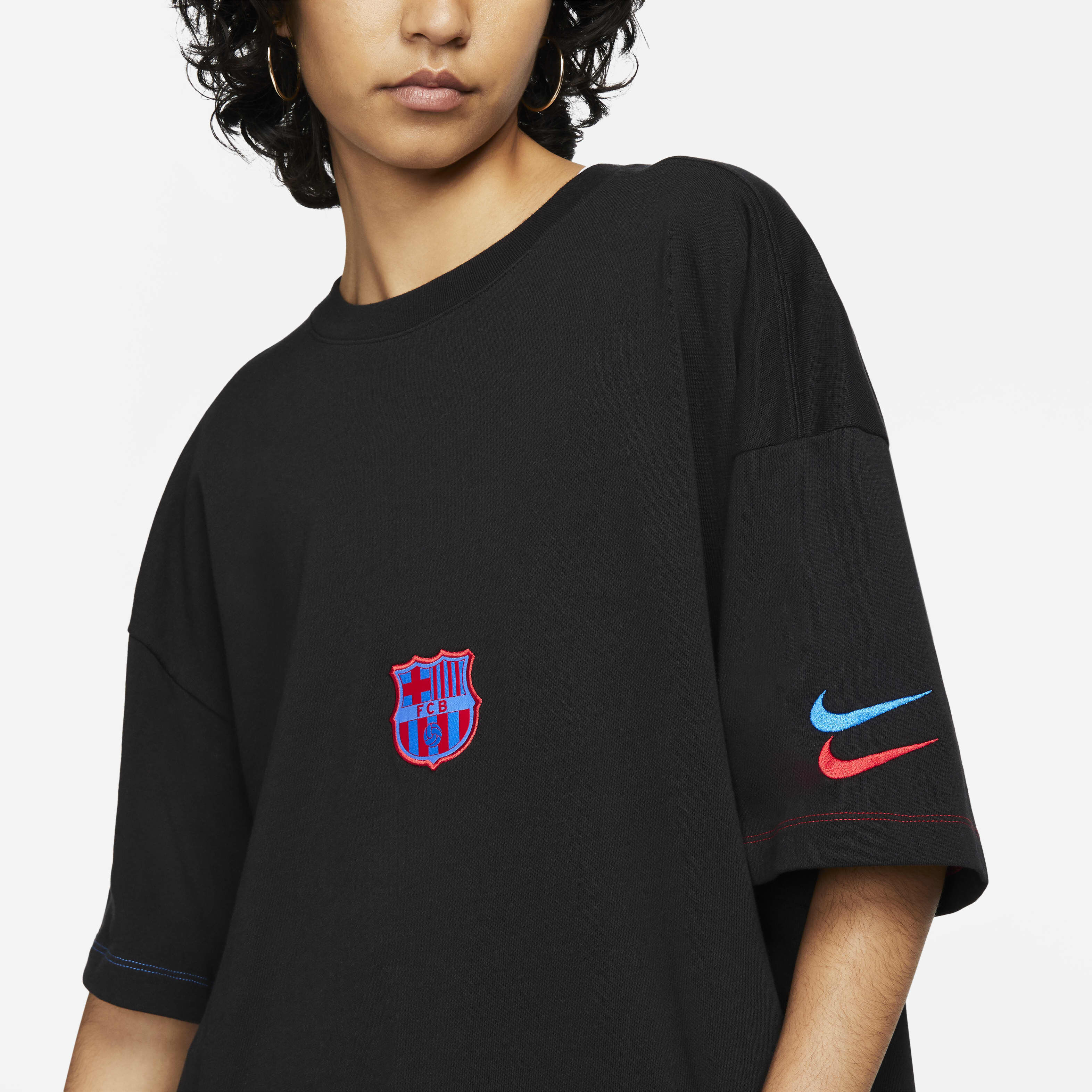 N*A様 FC Barcelona Nike シャツとショーツセット FCバルセロナ 25-26 Strike トップ 半袖＆KZ ショーツ 上下
