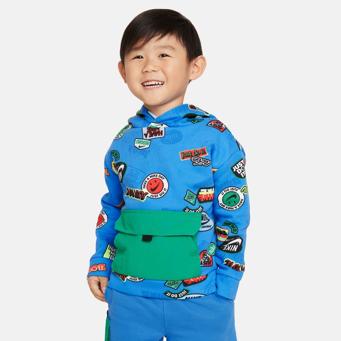 Buy Nike Sportswear Toddler Printed Hoodie - Light Photo Buy Nike Sportswear Toddler Printed Hoodie - Light Photo
