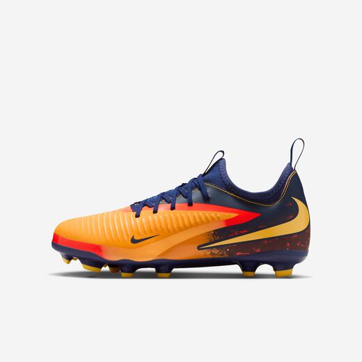 New In Kids' Shoes-Nike, Nike Jr. Phantom 6 Low Academy 'Erling Haaland', Older Kids' Multi-ground Football Boot