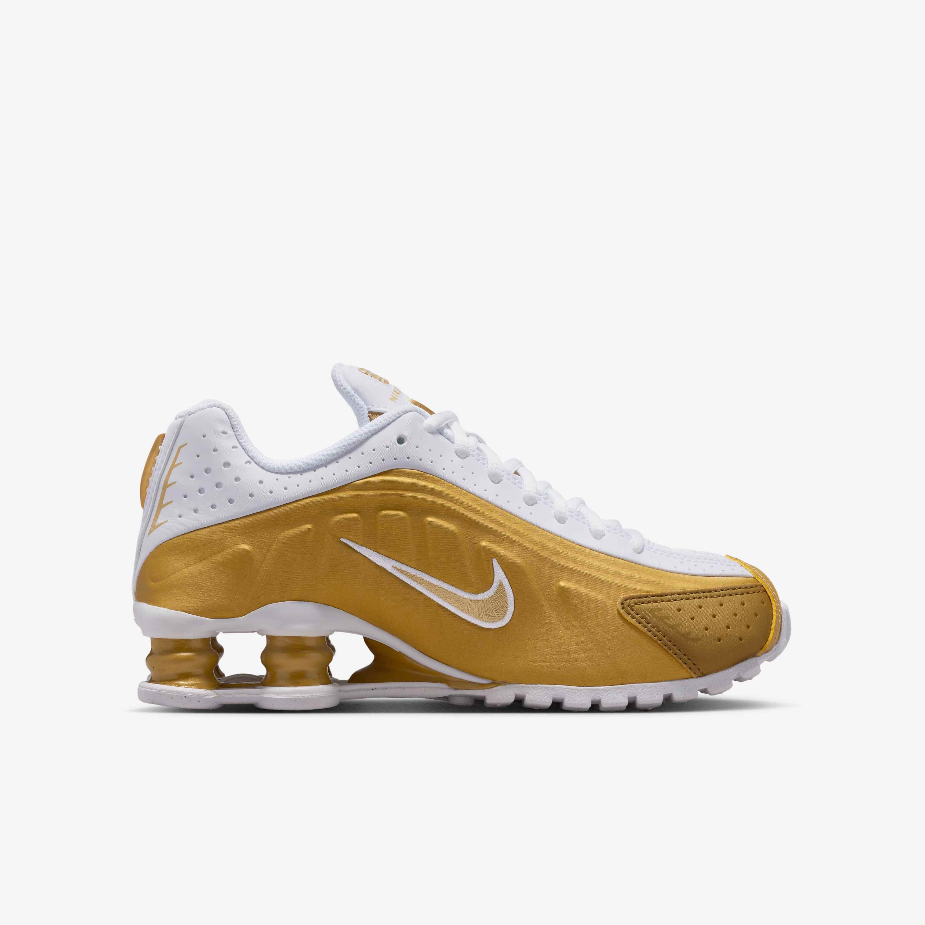 靴 NIKE SHOX R4 LLIC GOLD Nike Shox R4 - Women's