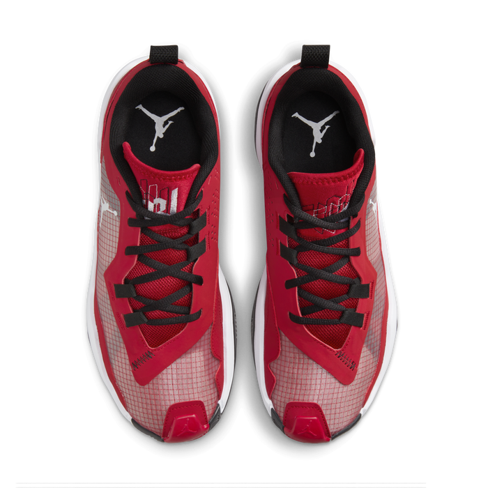 Jordan basketball shoes red sales