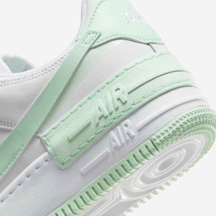 Buy Nike Air Force Shadow Women's Shoes White/Barely Green