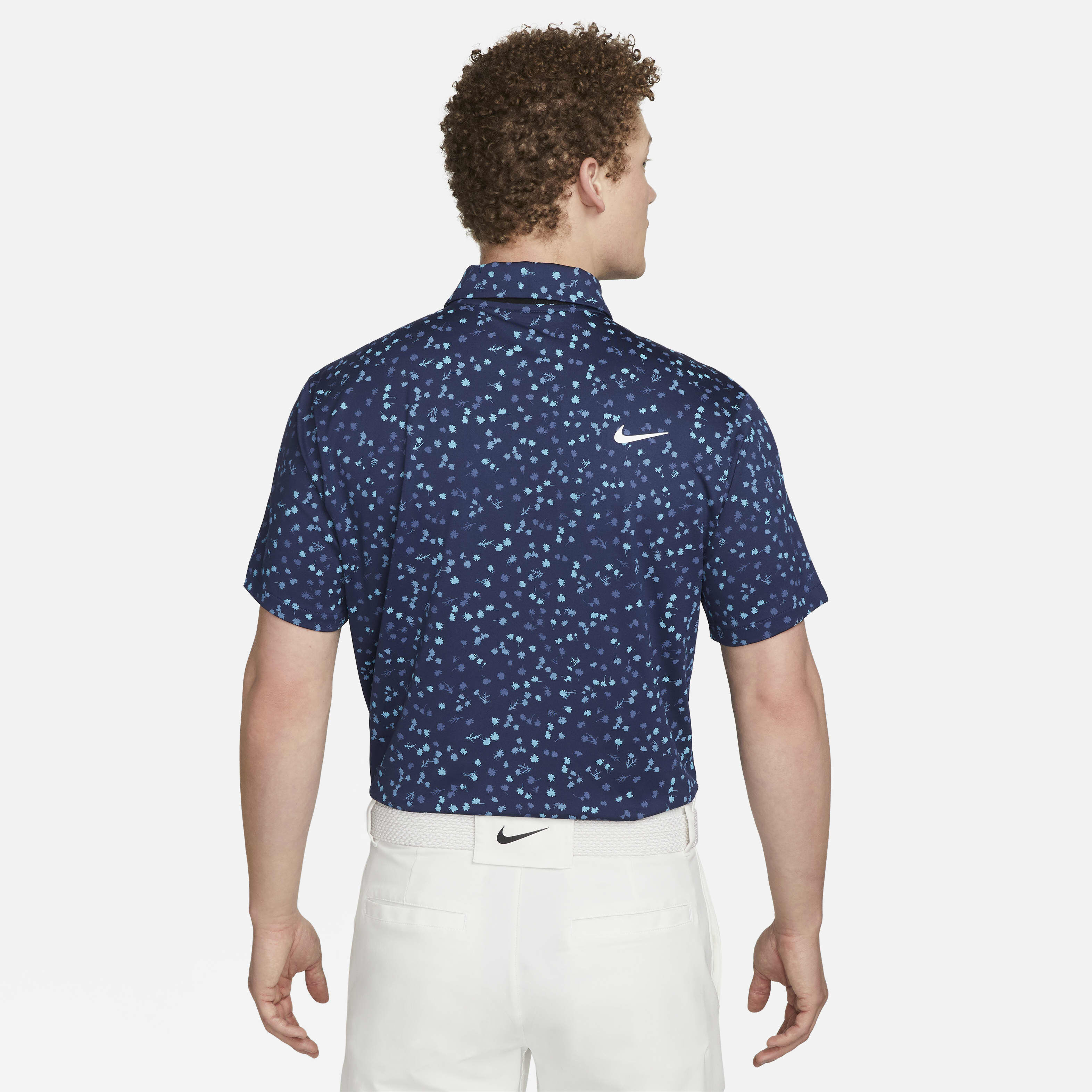 Buy Nike Dri FIT Tour Men s Floral Golf Polo Nike Saudi Official