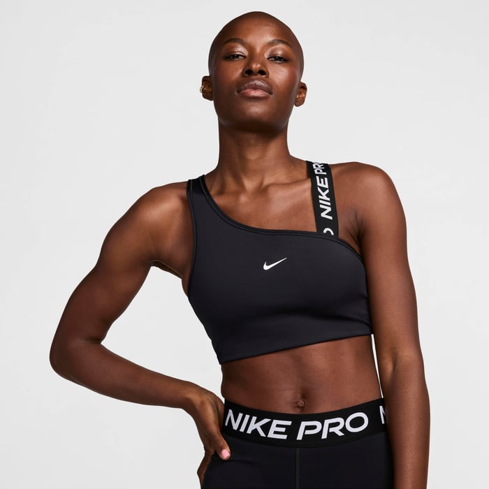 Nike Pro Swoosh Asymmetrical image number 1 Nike Pro Swoosh Asymmetrical image number 1
