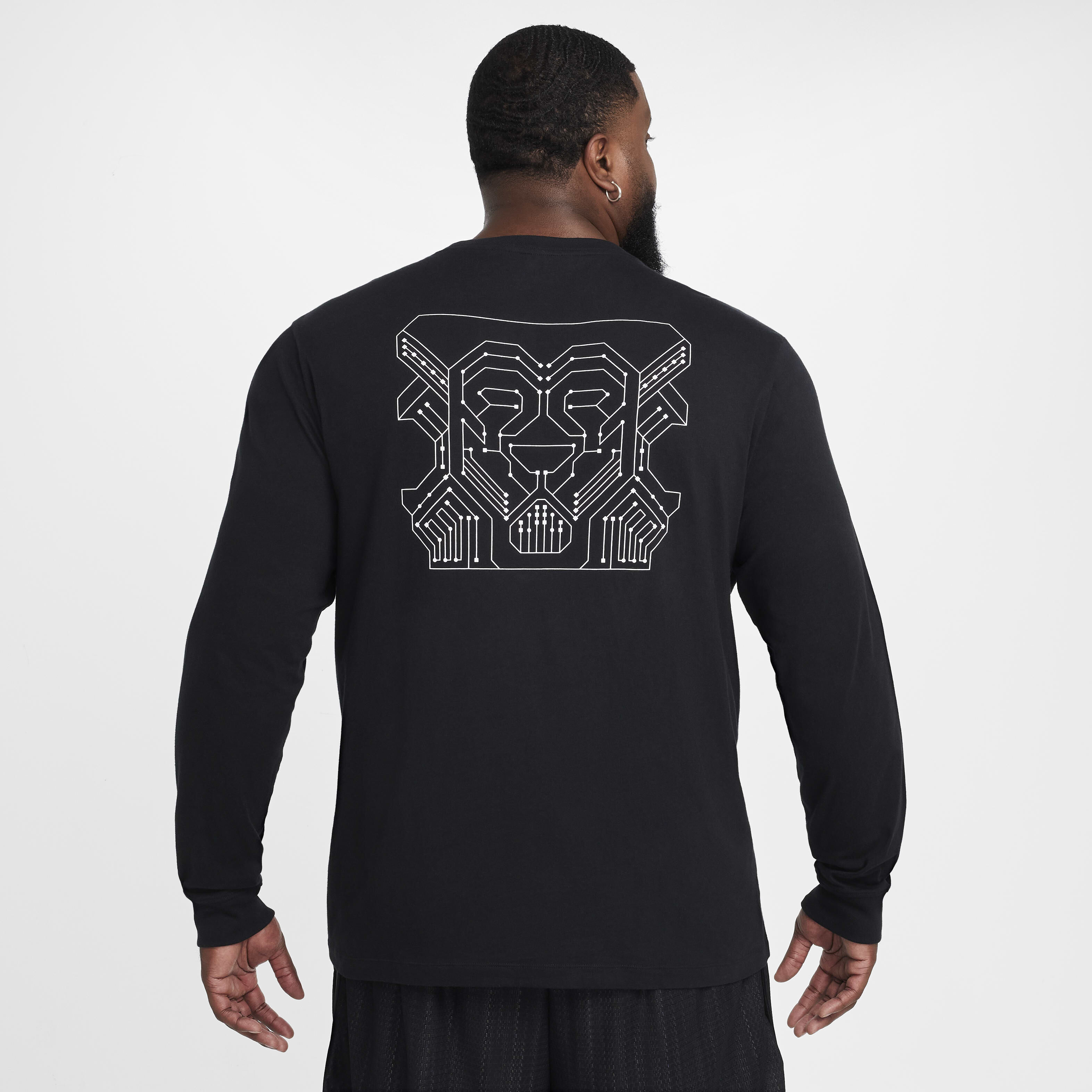 Tシャツ・カットソー Nike Lebron Men's Max 90 Long Sleeve Basketball T-Shirt HF61 Nike Men's Max90 Long-Sleeve Basketball T-Shirt. Nike.com