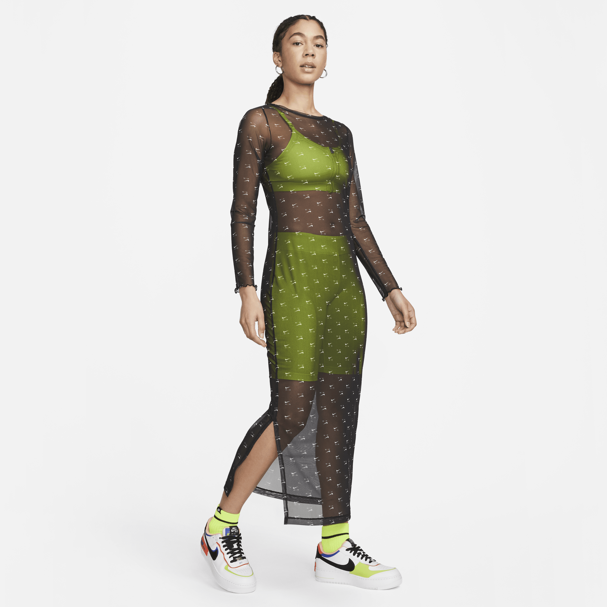 Nike air best sale women's fleece dress