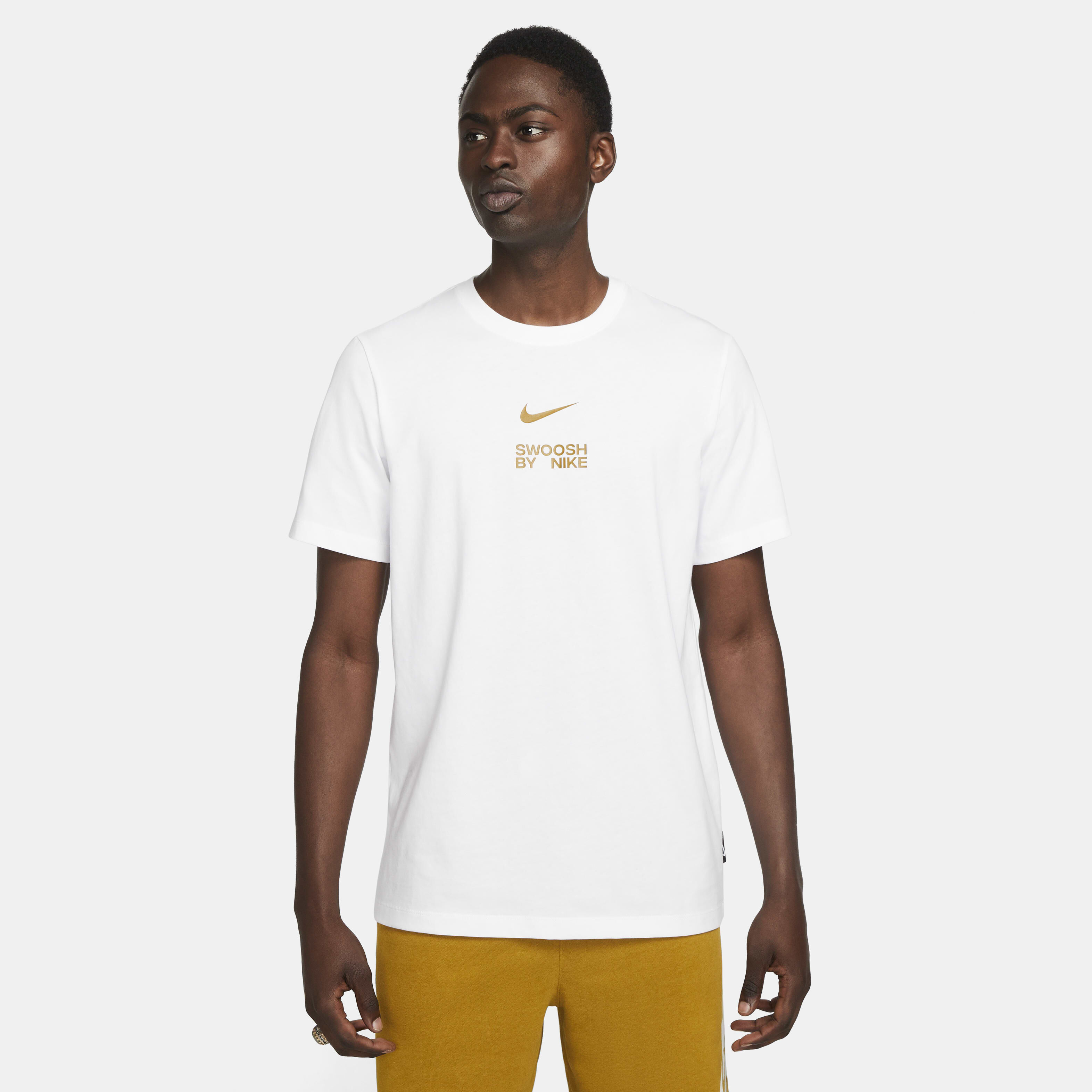 Yellow and white nike shirt online