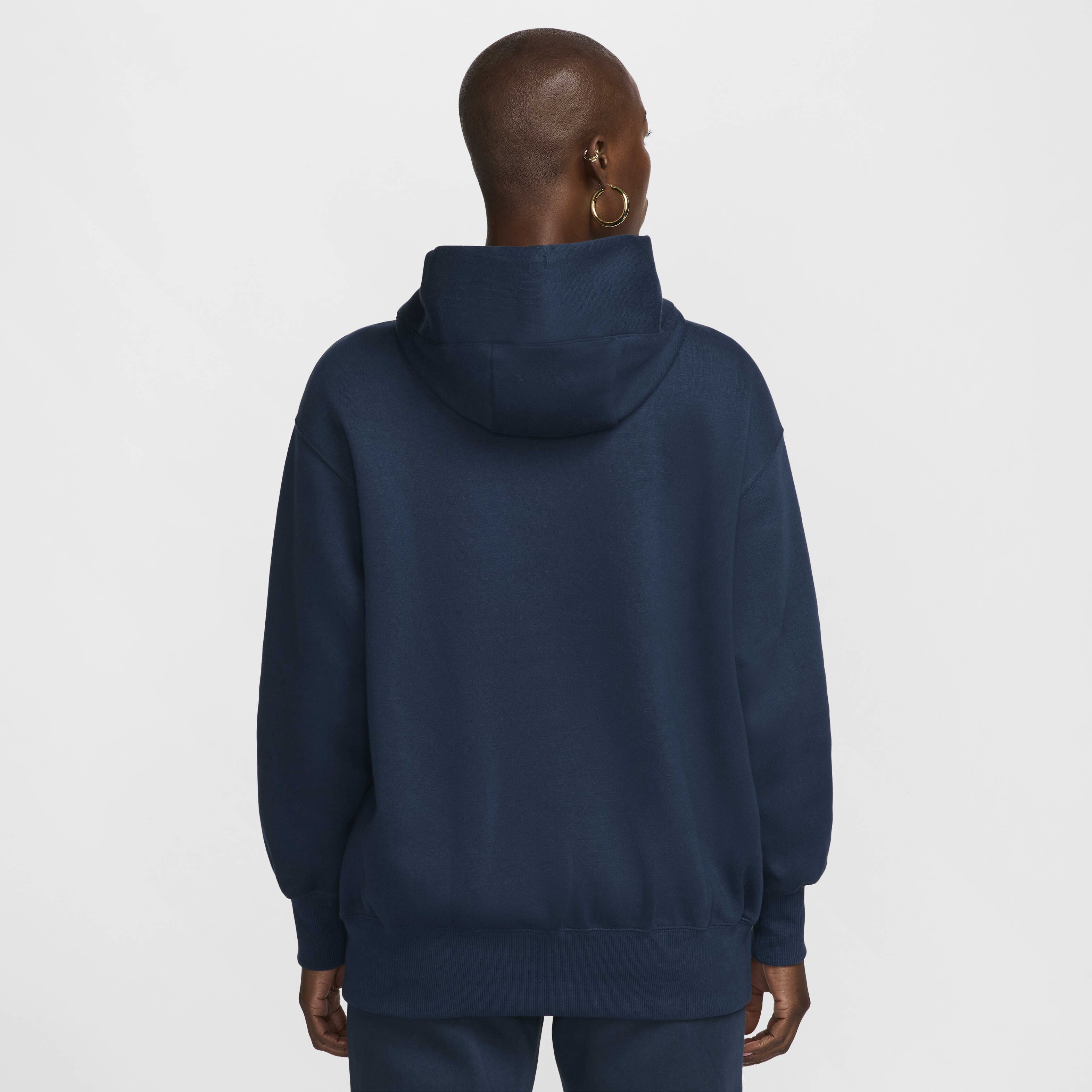 Buy Nike Sportswear Phoenix Fleece Women's Oversized Pullover Hoodie -  Armoury Navy/Sail | Nike Saudi Official