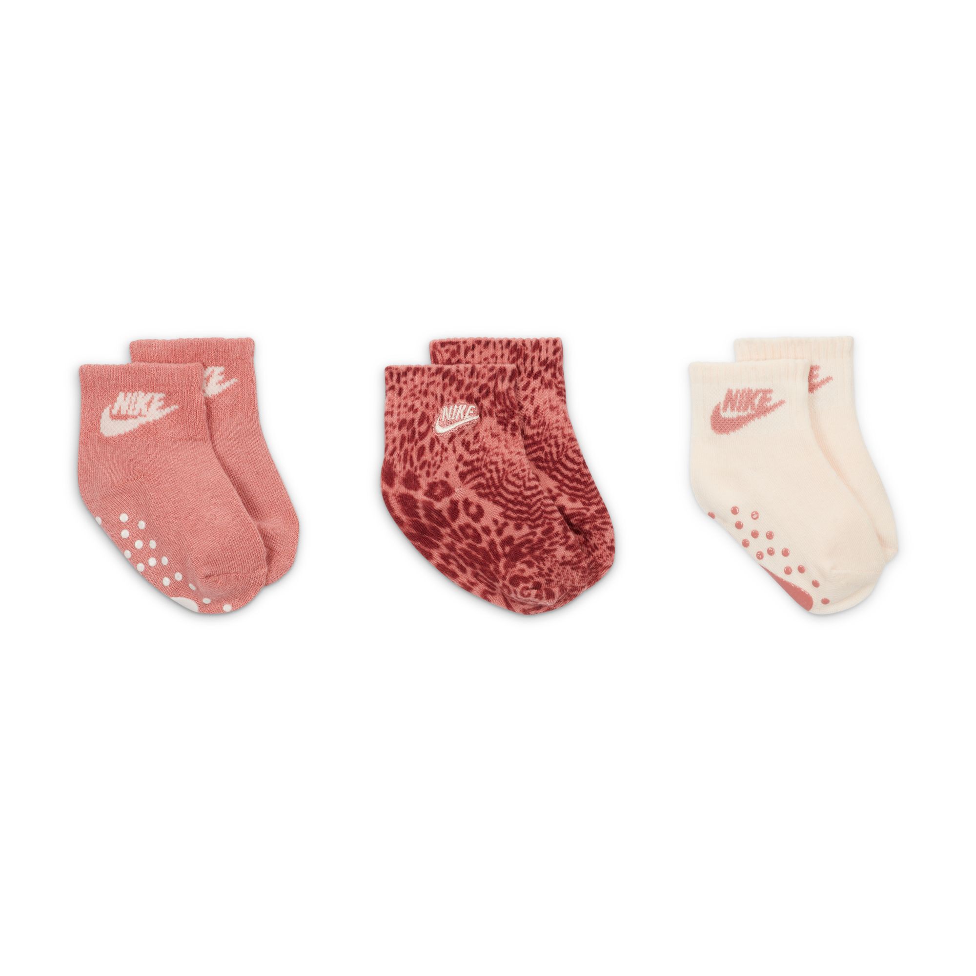 Nike grip socks top red