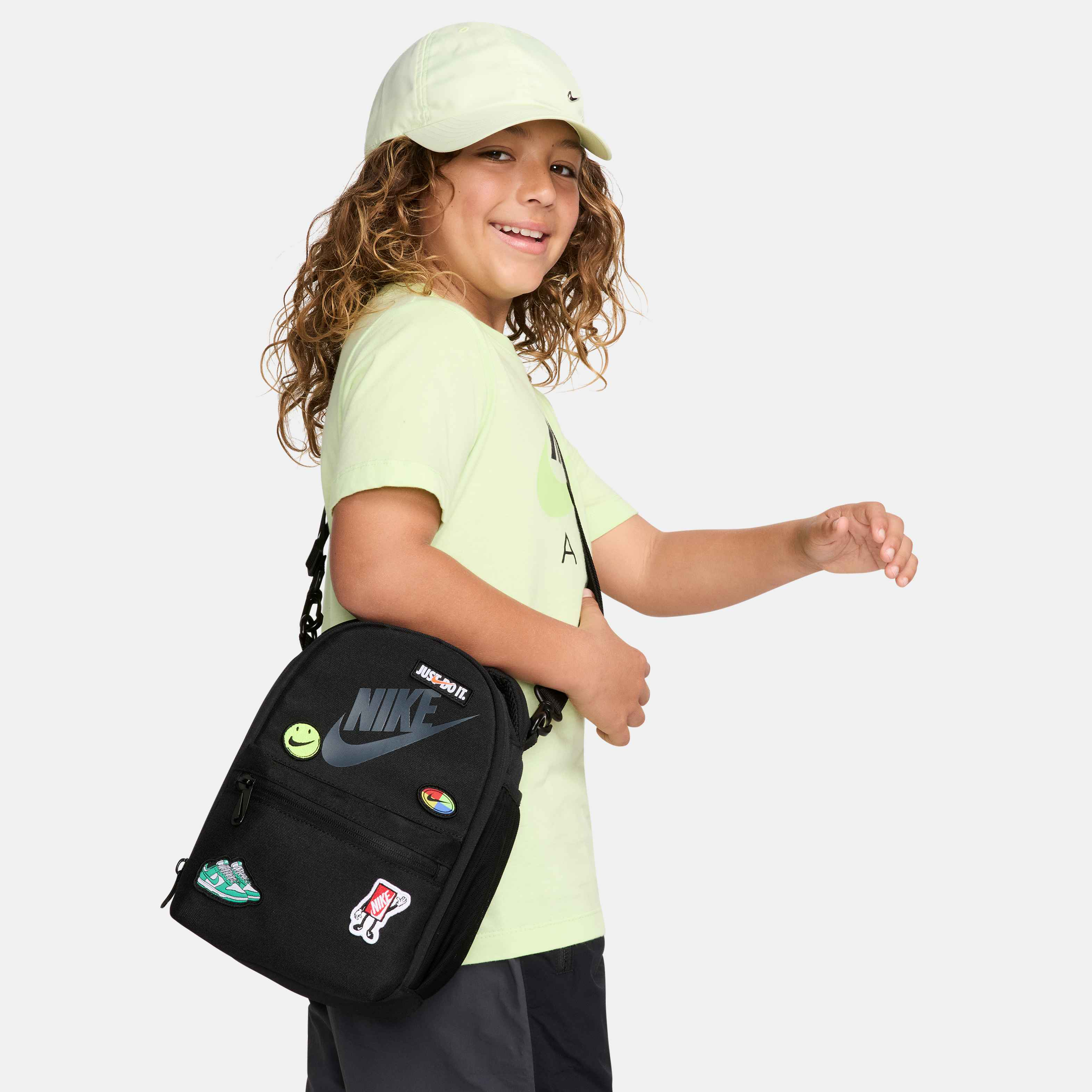 Buy Nike Patch Lunch Tote (4L) Black Nike Saudi