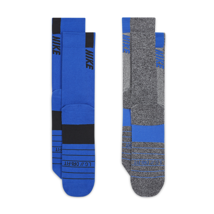 Shop Multiplier Crew Socks 2 Pairs Nike KSA