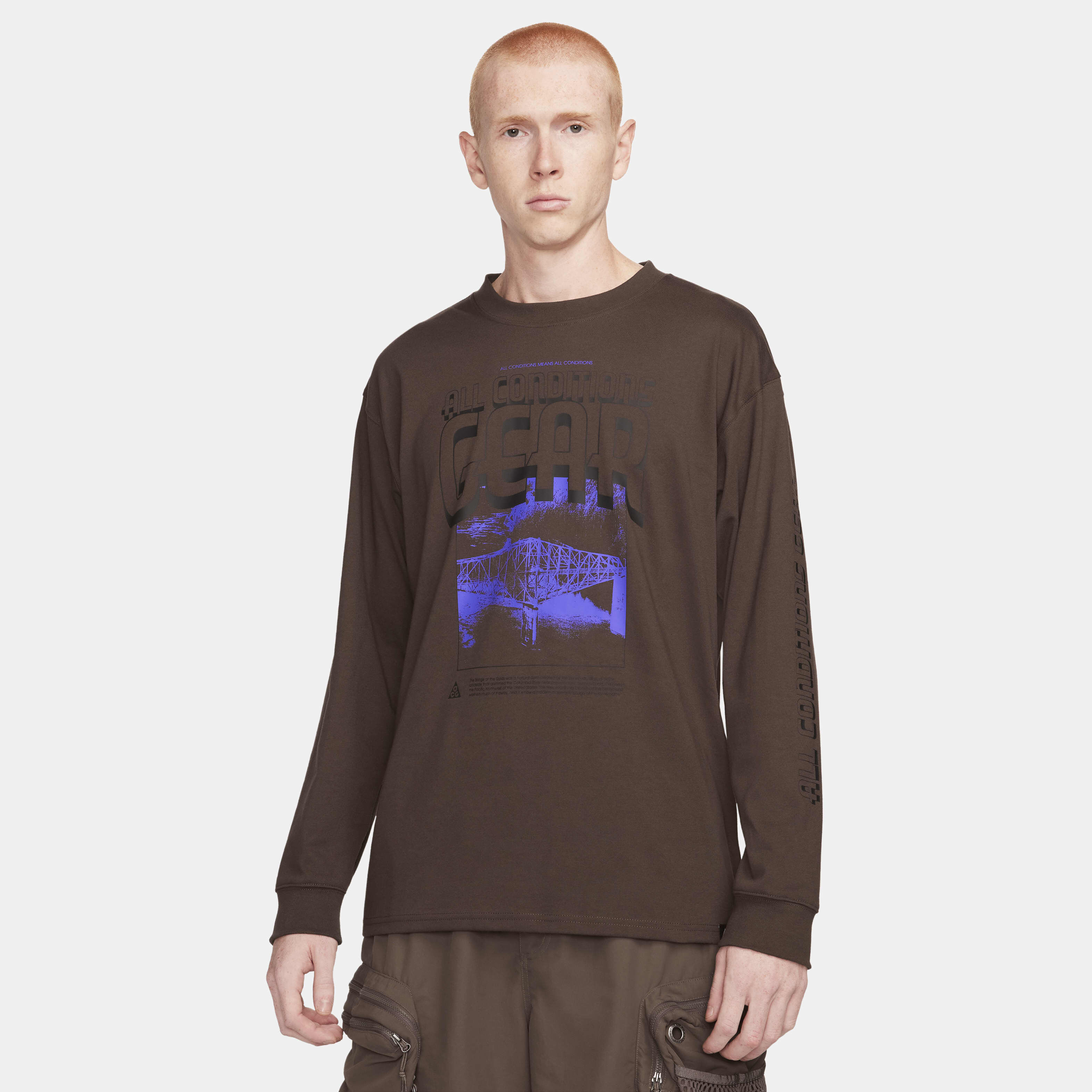 Buy Nike ACG Men s Long Sleeve T Shirt Nike Saudi Official
